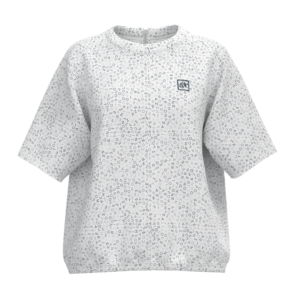 25SS新作】WOMEN フラグメントロゴプリント プルオーバー ホワイト  