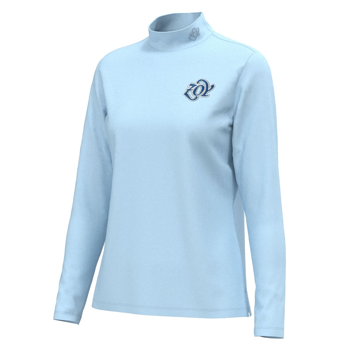 Women's Femubear Jersey Long Sleeve Shirt, Sky