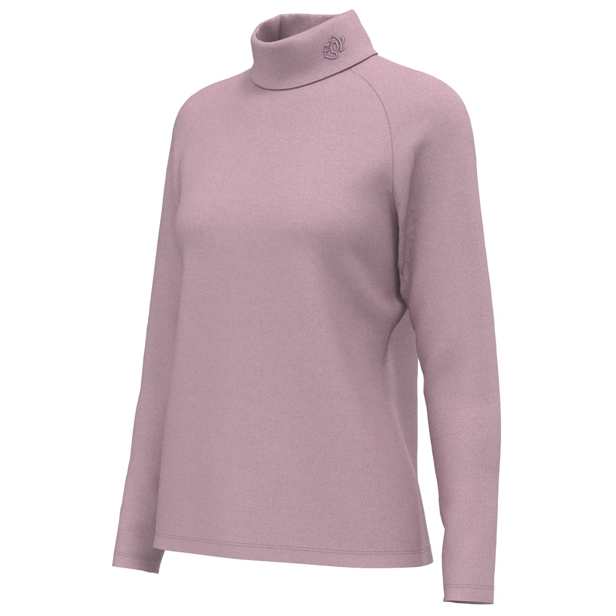 WOMEN IRM天竺×裏メッシュ 長袖シャツ オールドローズ