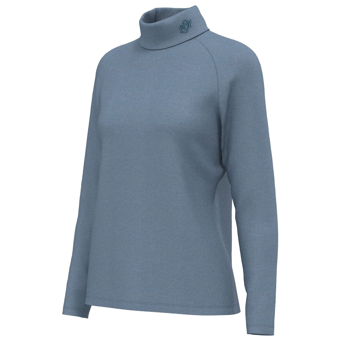 Women's IRM Jersey with Mesh Lining Long Sleeve Shirt in Gray Sky