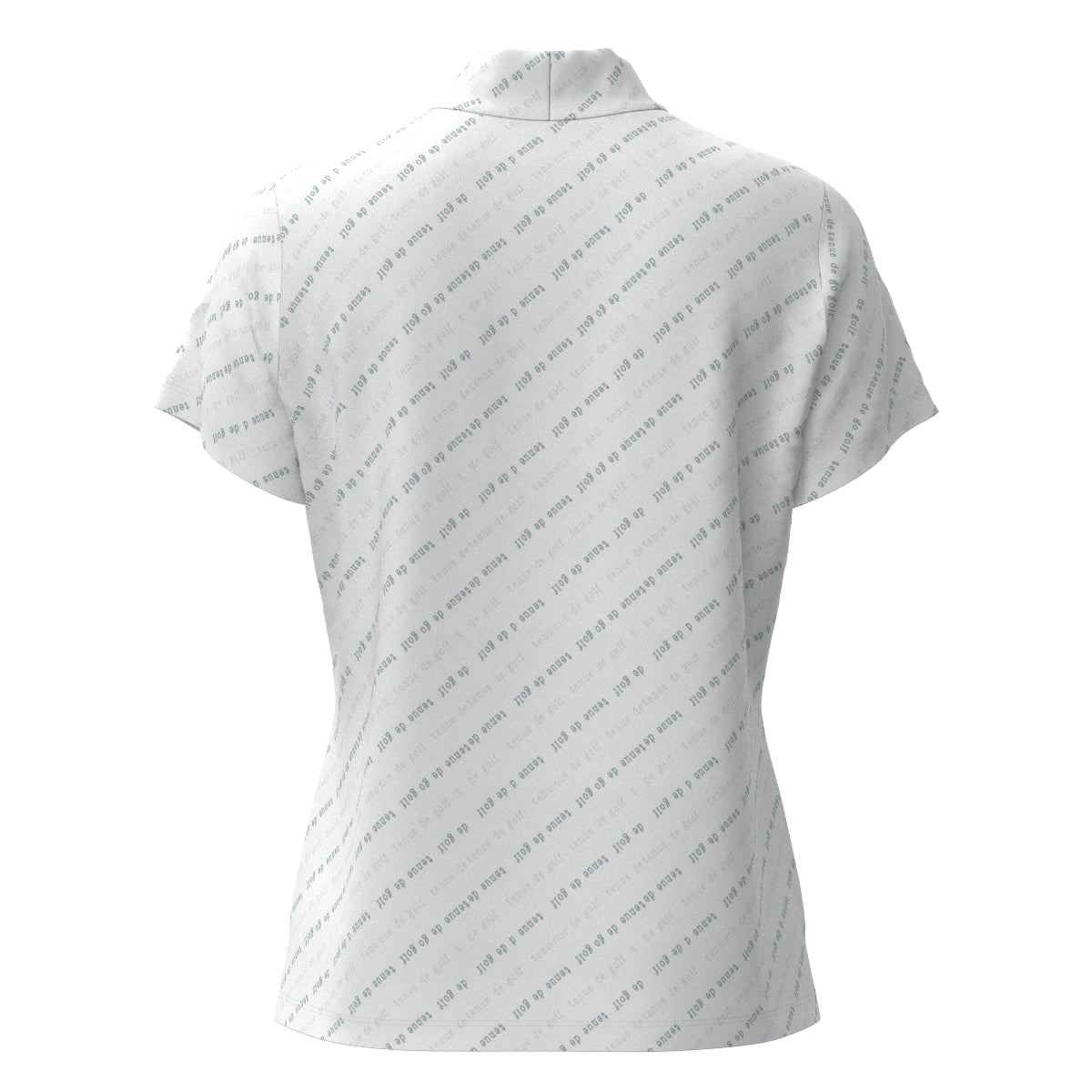 WOMEN バイアスロゴPT 半袖シャツ ホワイト