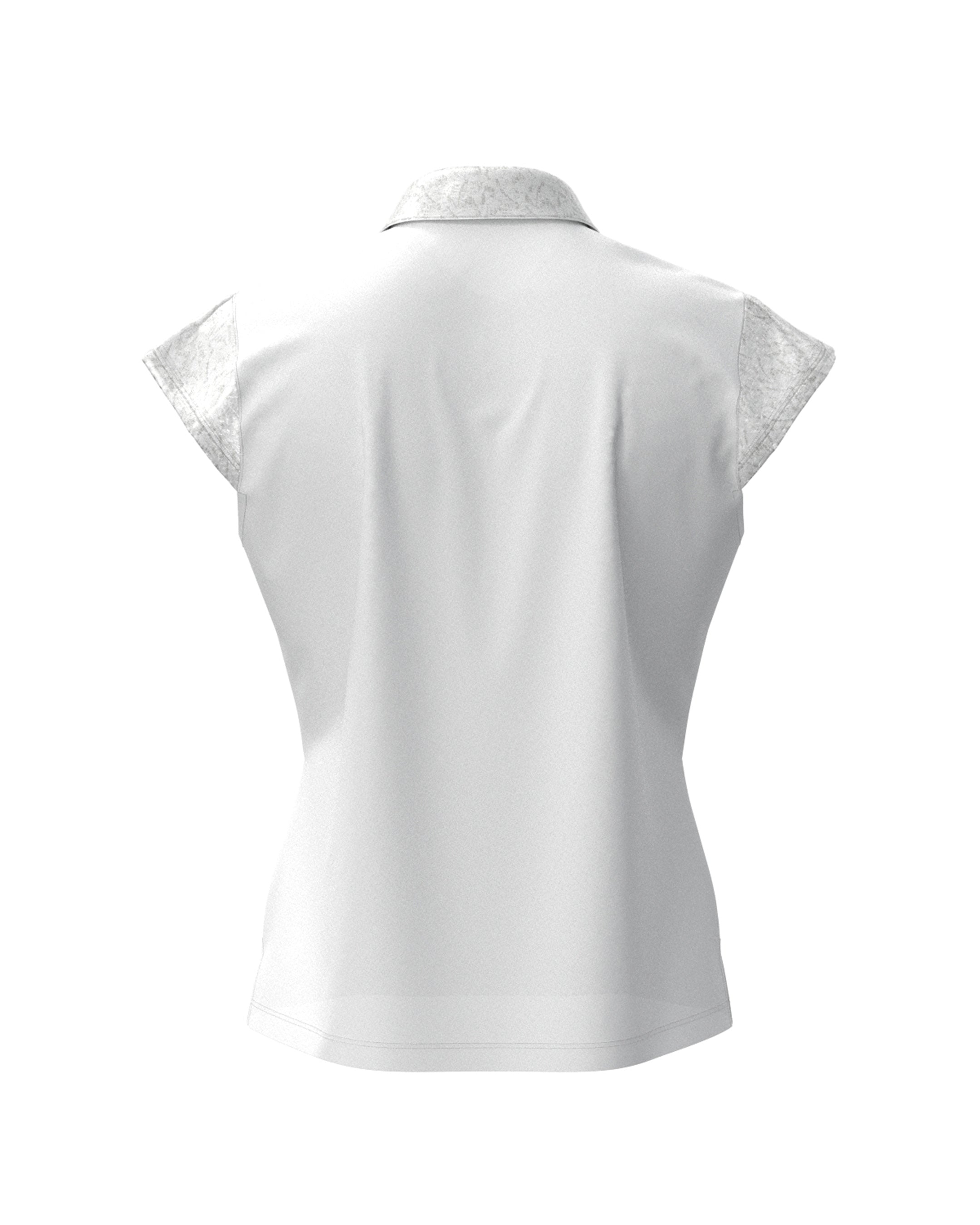 Men's Alphabet Print Short Sleeve Shirt White