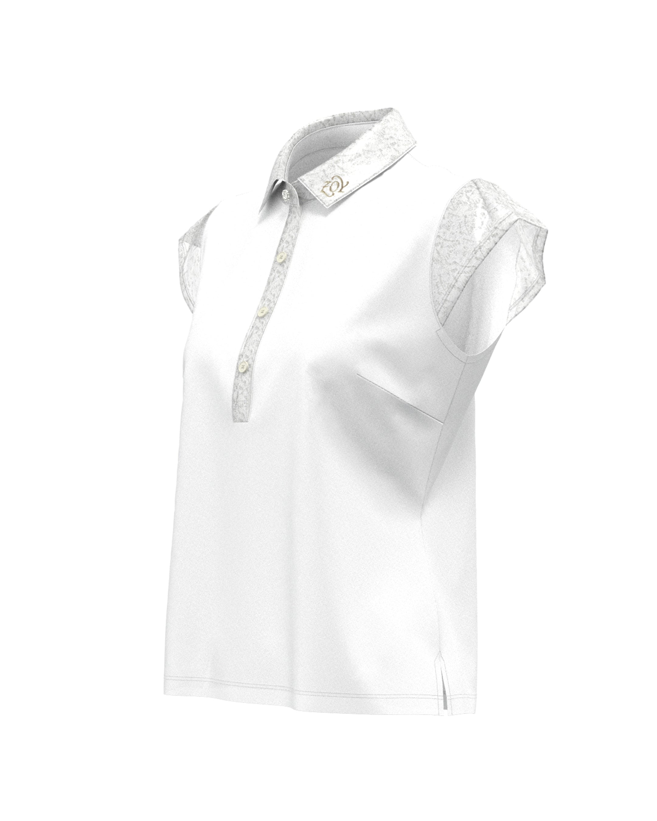 Men's Alphabet Print Short Sleeve Shirt White