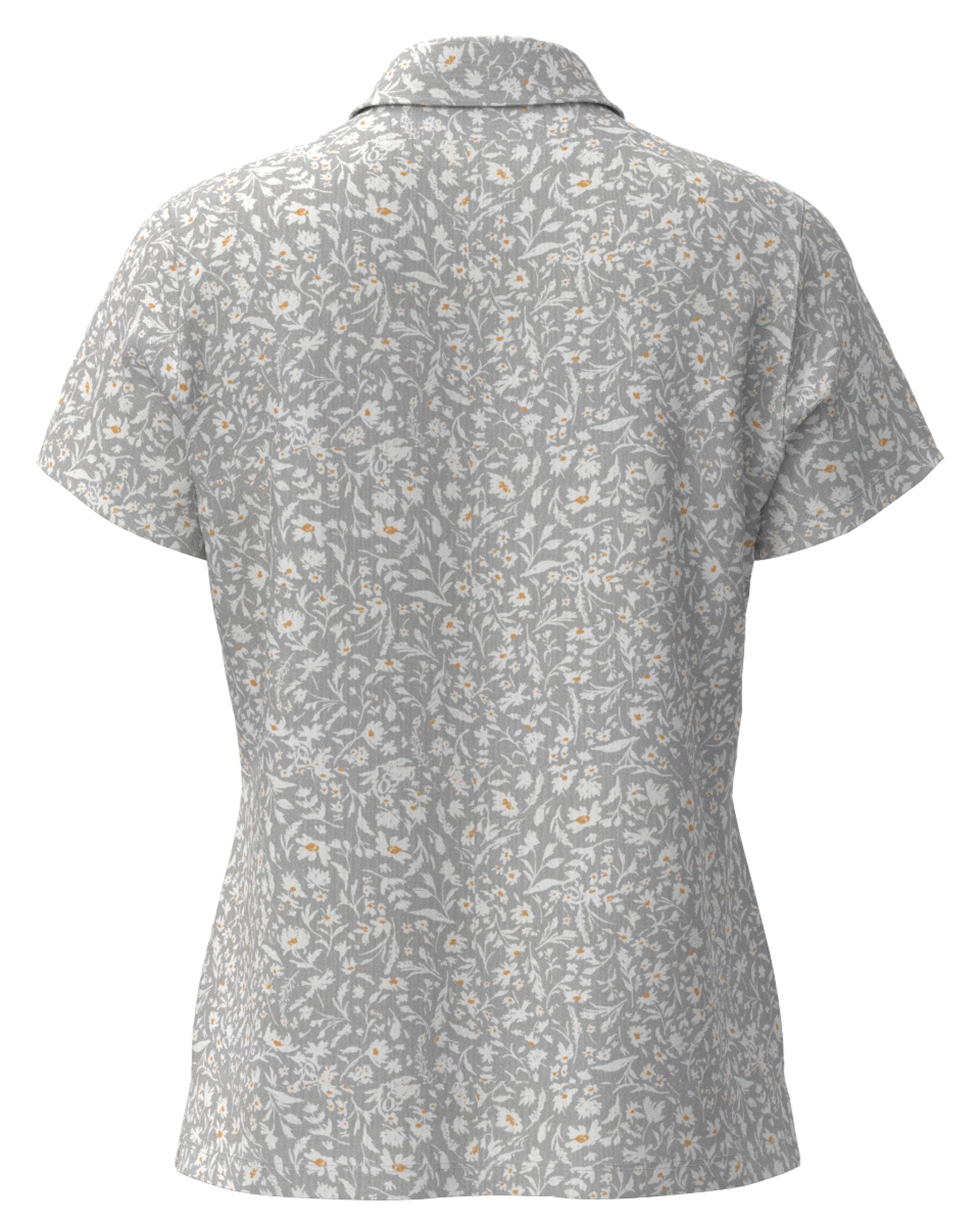 Men's Alphabet Print Short Sleeve Shirt White