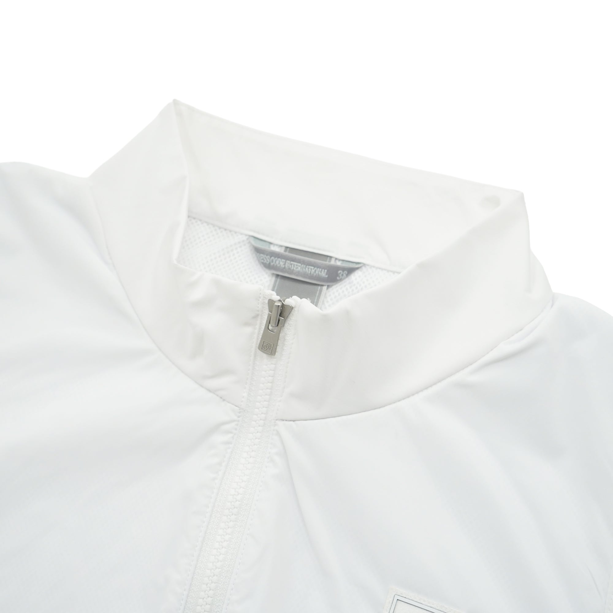 WOMEN ナイロンタフタストレッチ ベスト ホワイト