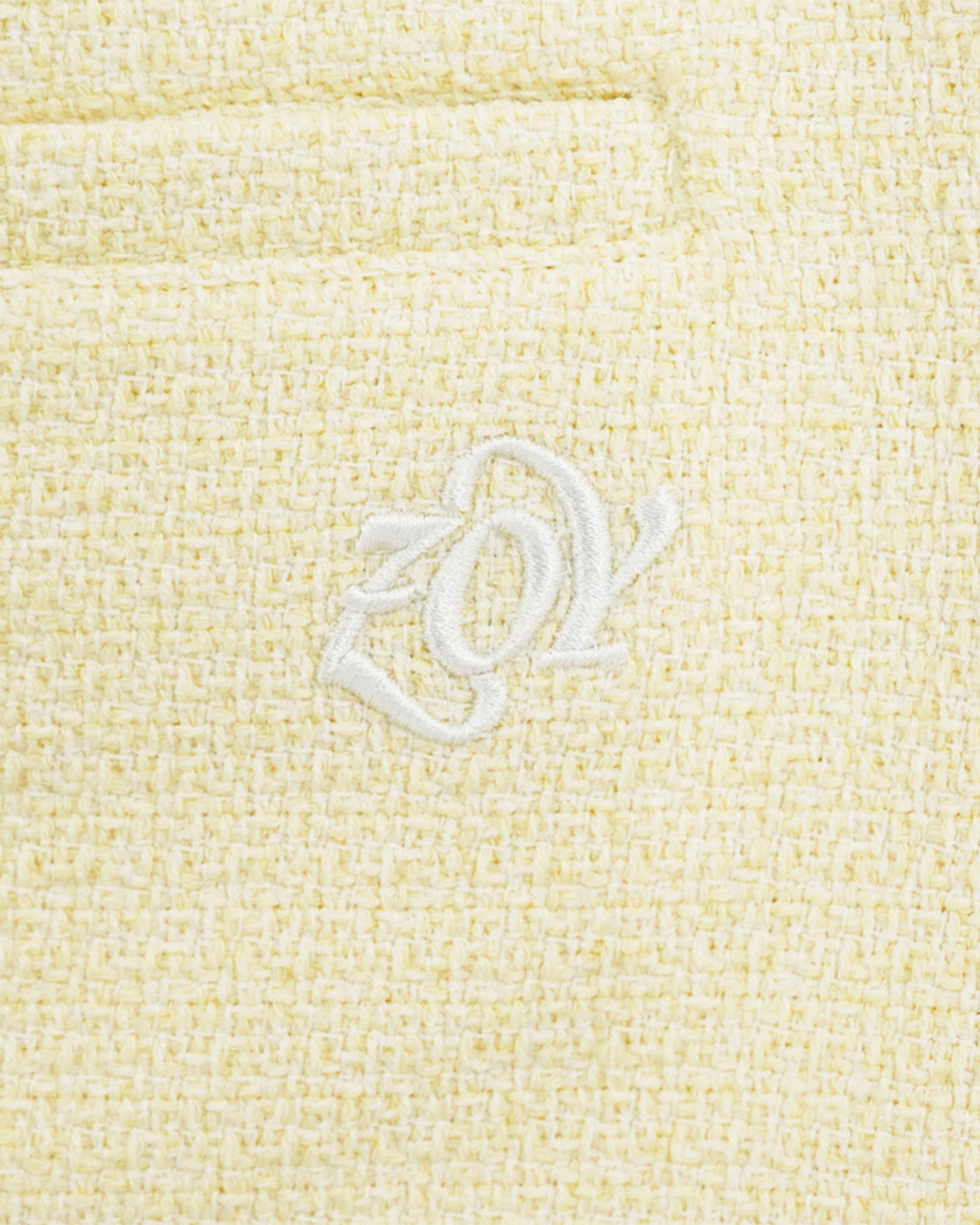 WOMEN FANCY TWEED スカート イエロー