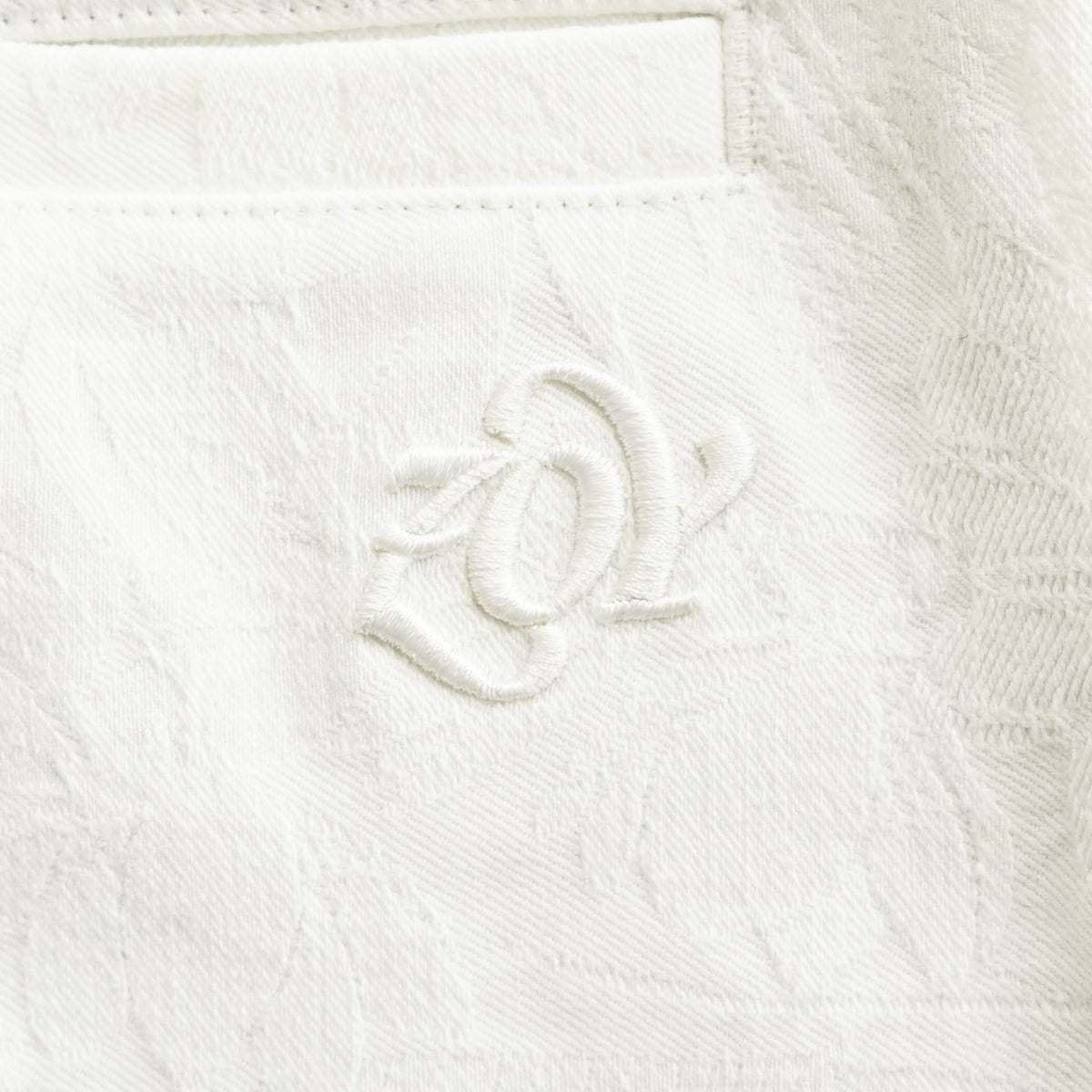 WOMEN ストレッチフラワーJQ スカート ホワイト