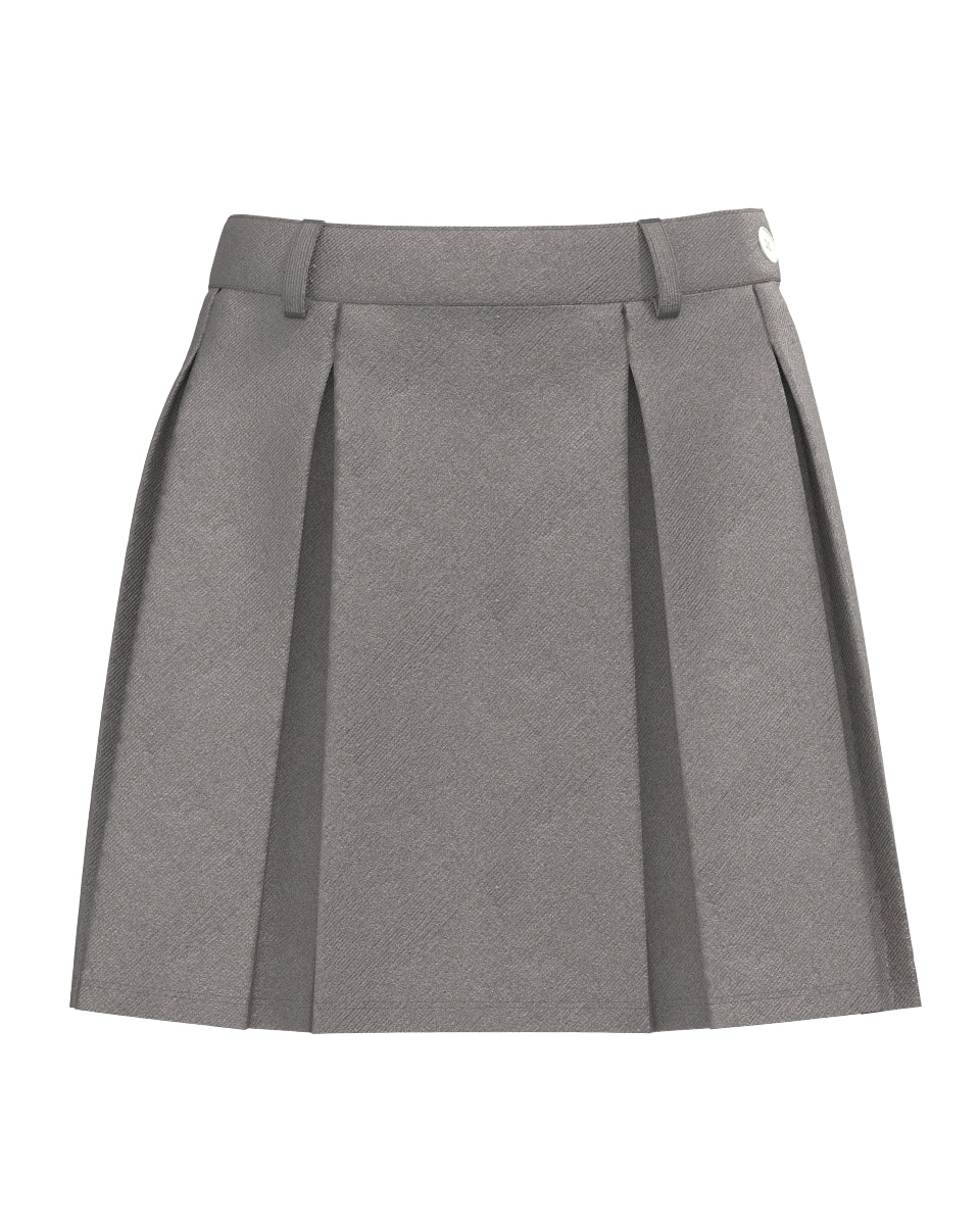 WOMEN VENUS TWILL CORDUROY スカート ライトグレー