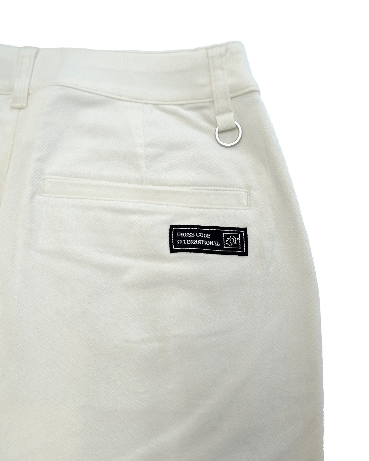 WOMEN VENUS TWILL CORDUROY ロングパンツ アイボリー