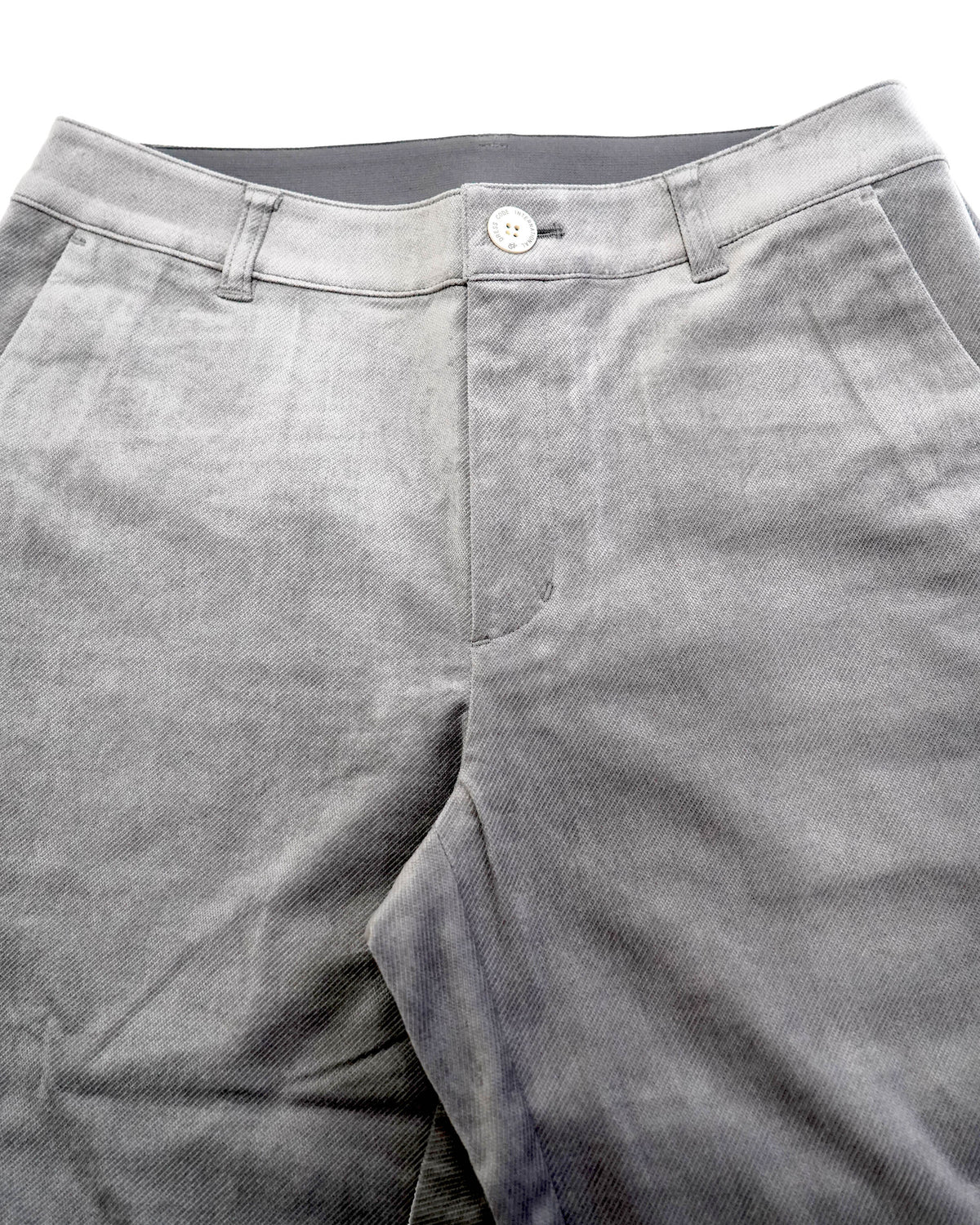 WOMEN VENUS TWILL CORDUROY ロングパンツ ライトグレー
