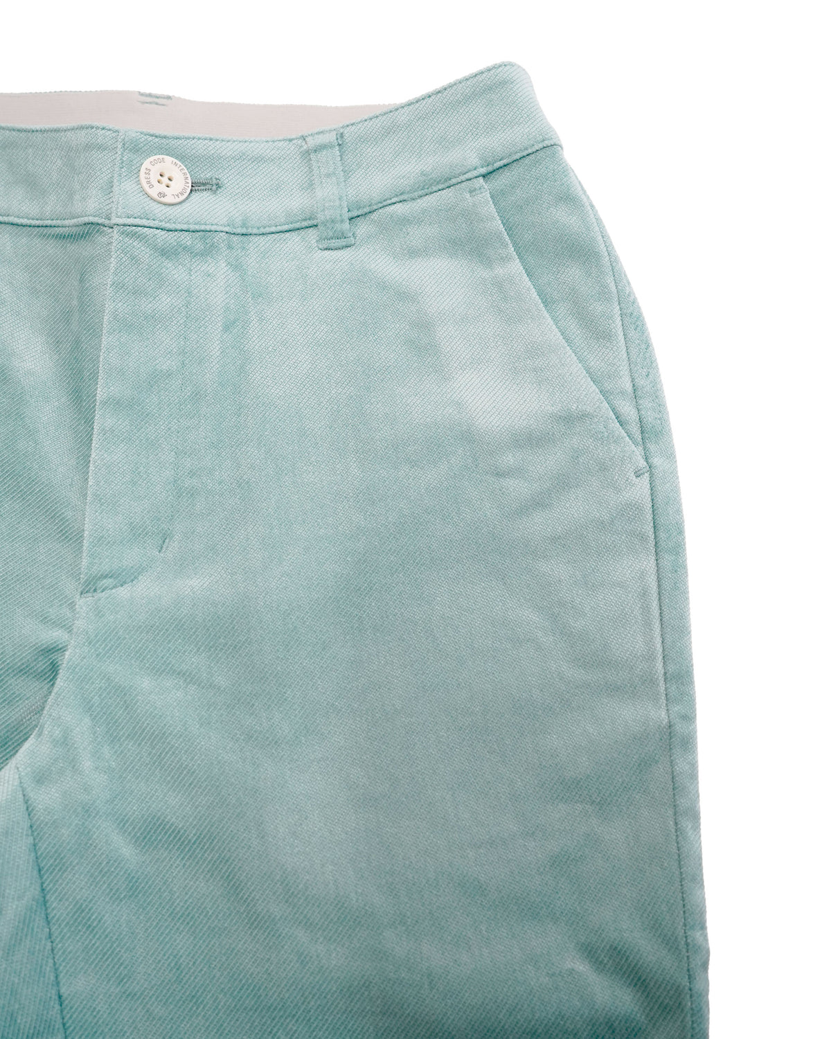WOMEN VENUS TWILL CORDUROY ロングパンツ アクア