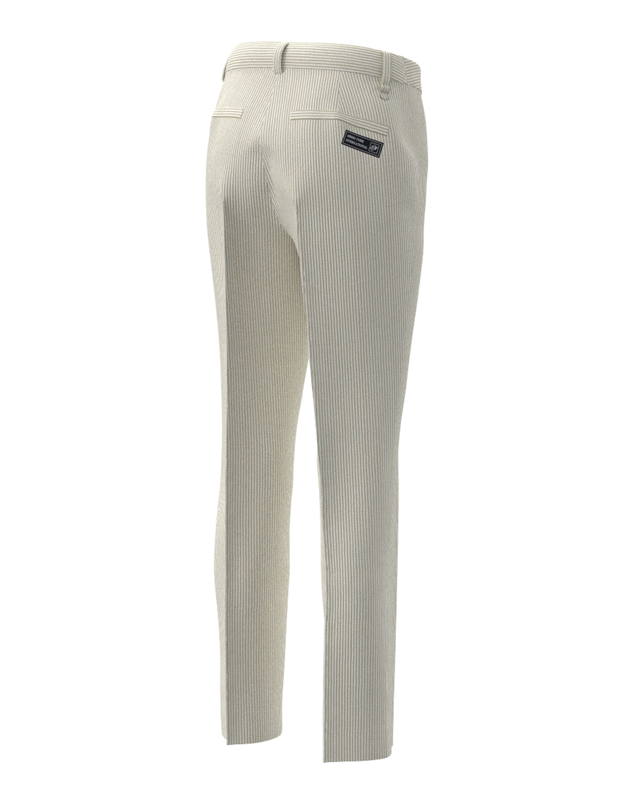 WOMEN サッカートリコットハイテンション ロングパンツ ベージュ