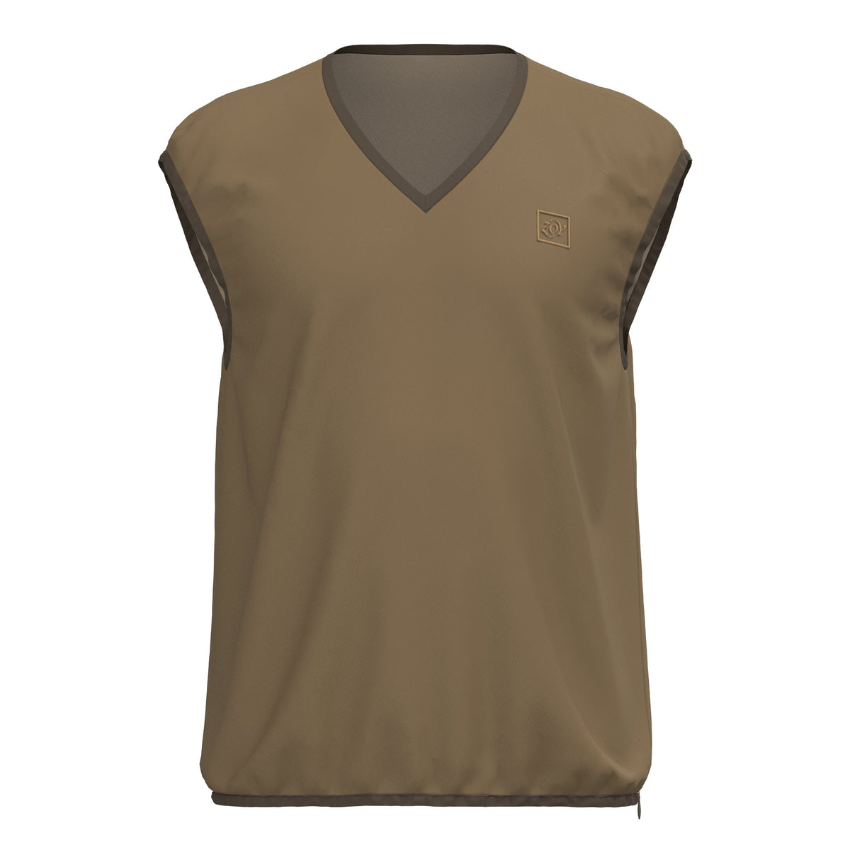 24SS】MENS COOLDOTS ミニリップストップ ベスト キャメル 071442113 