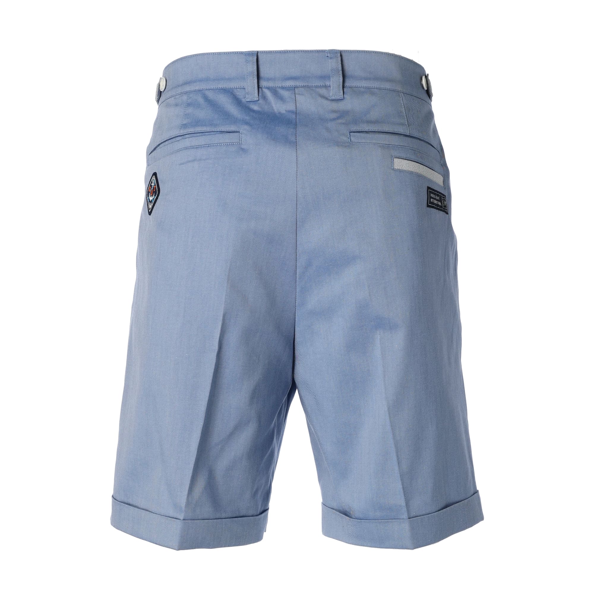 24SS】MEN COOLMOTION ツイル ショートパンツ サックス 071442406
