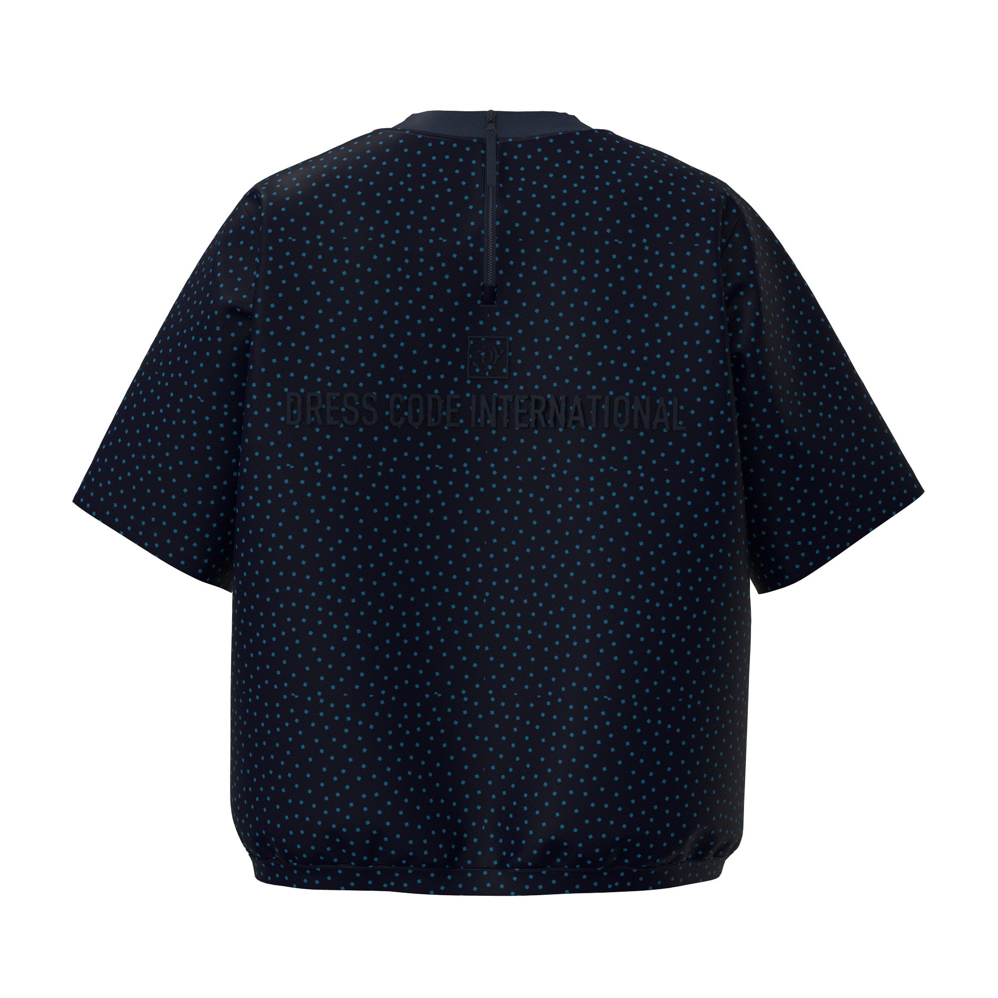 WOMEN COOLDOTS ミニリップストップ プルオーバー マリンブルー