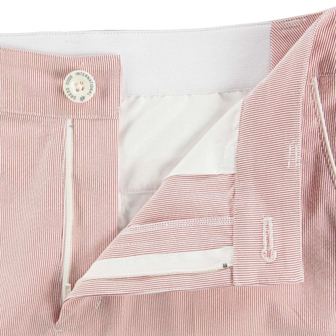 【24SS】WOMENS COOLMAX サッカーストライプ ロングパンツ ネイビー 071642405 - ZOY OFFICIAL