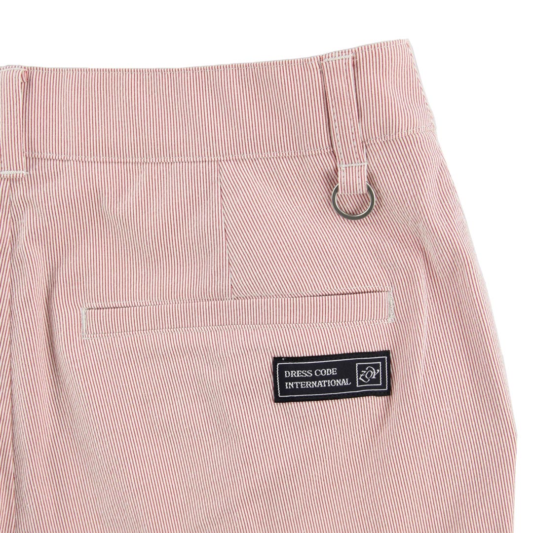 【24SS】WOMENS COOLMAX サッカーストライプ ロングパンツ ネイビー 071642405 - ZOY OFFICIAL