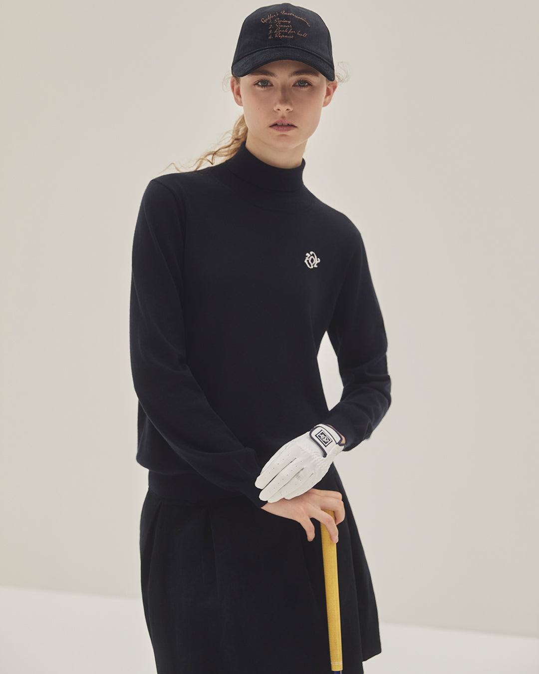 UNISEX ツイルコーデュロイキャップ ネイビー