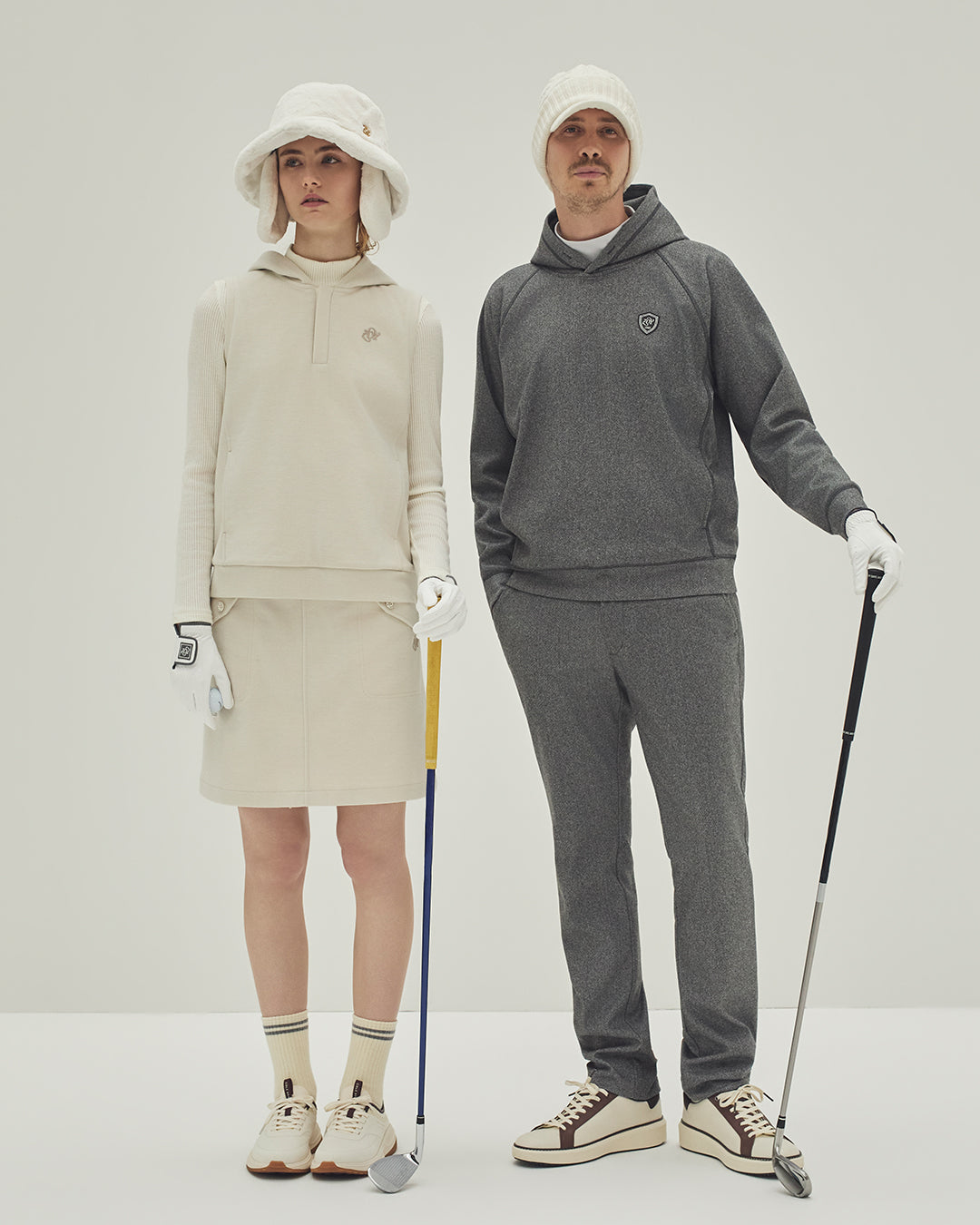 MEN ACTIVE JERSEY ホームスパン ロングパンツ ネイビー