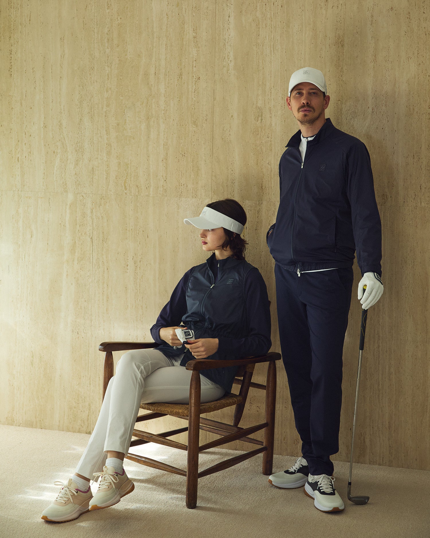 WOMEN ナイロンタフタストレッチ ベスト エッグプラント