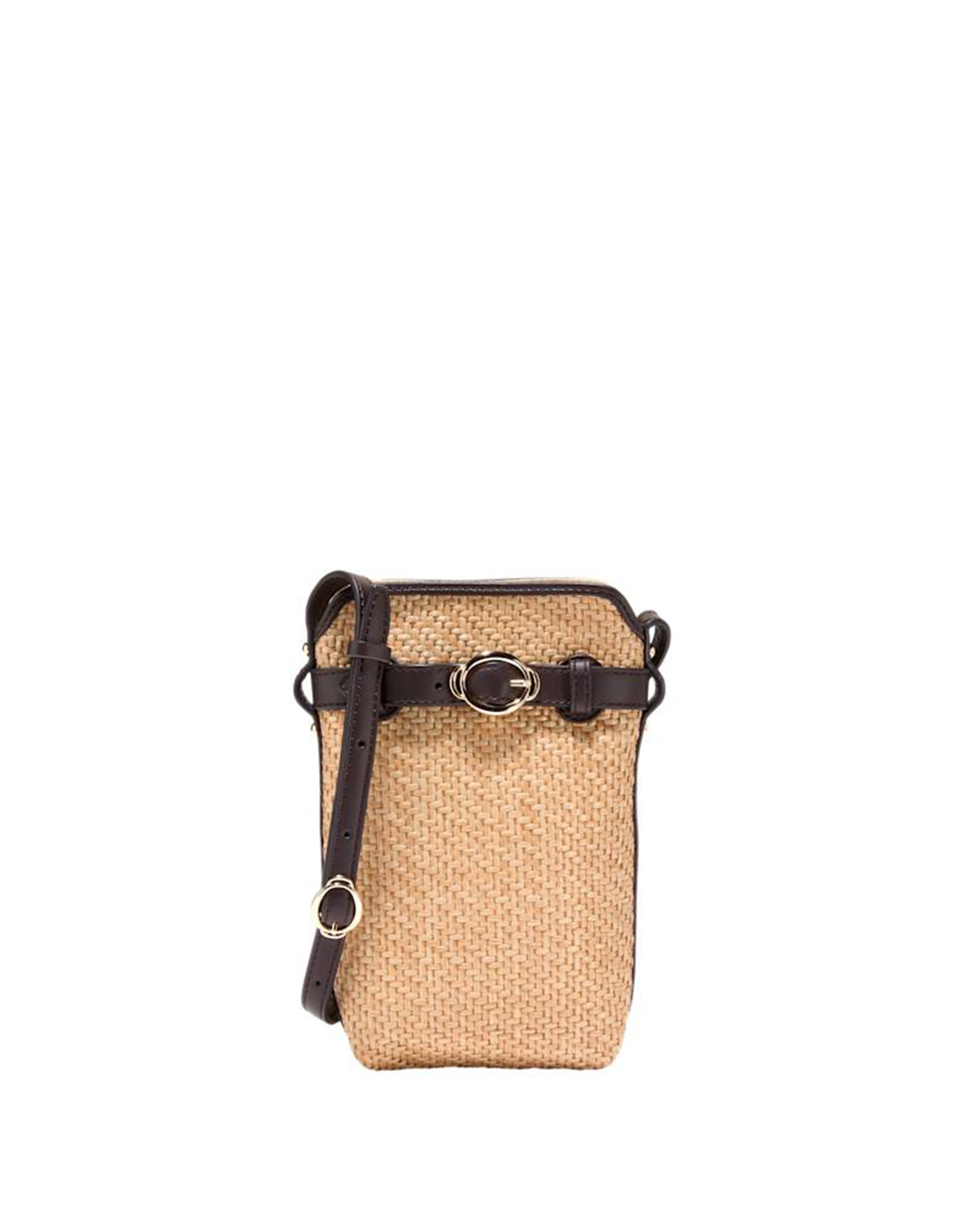 【COLE HAAN】WOMEN HERITAGE BUCKLE PHONE CASE POUCH