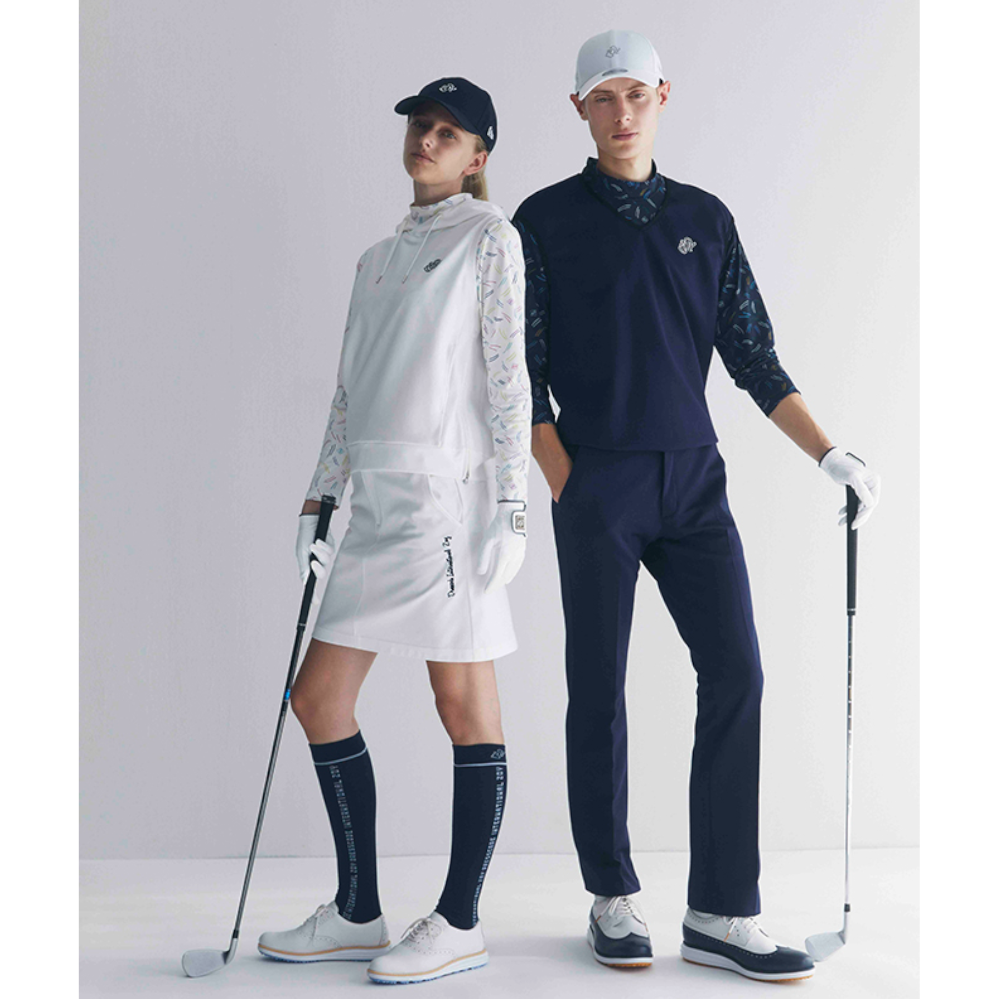 【24SS】WOMENS RENU 裏メッシュモクロディ スカート ネイビー 071642323