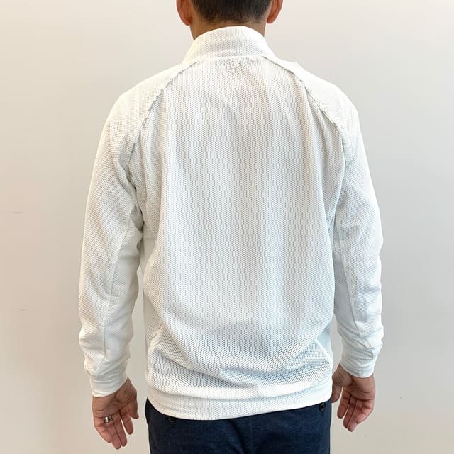 MENS ハニカムメッシュ ブルゾン ホワイト 071412121 - ZOY OFFICIAL