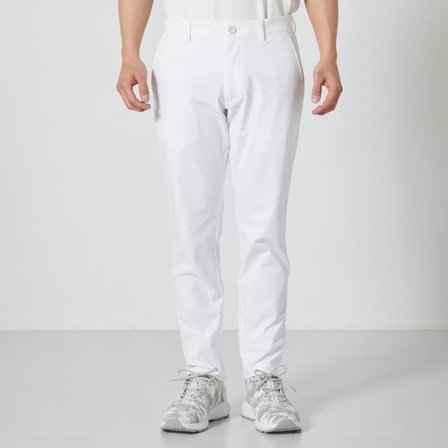 MENS ストレッチジャージ ロングパンツ ホワイト 071422405 - ZOY OFFICIAL