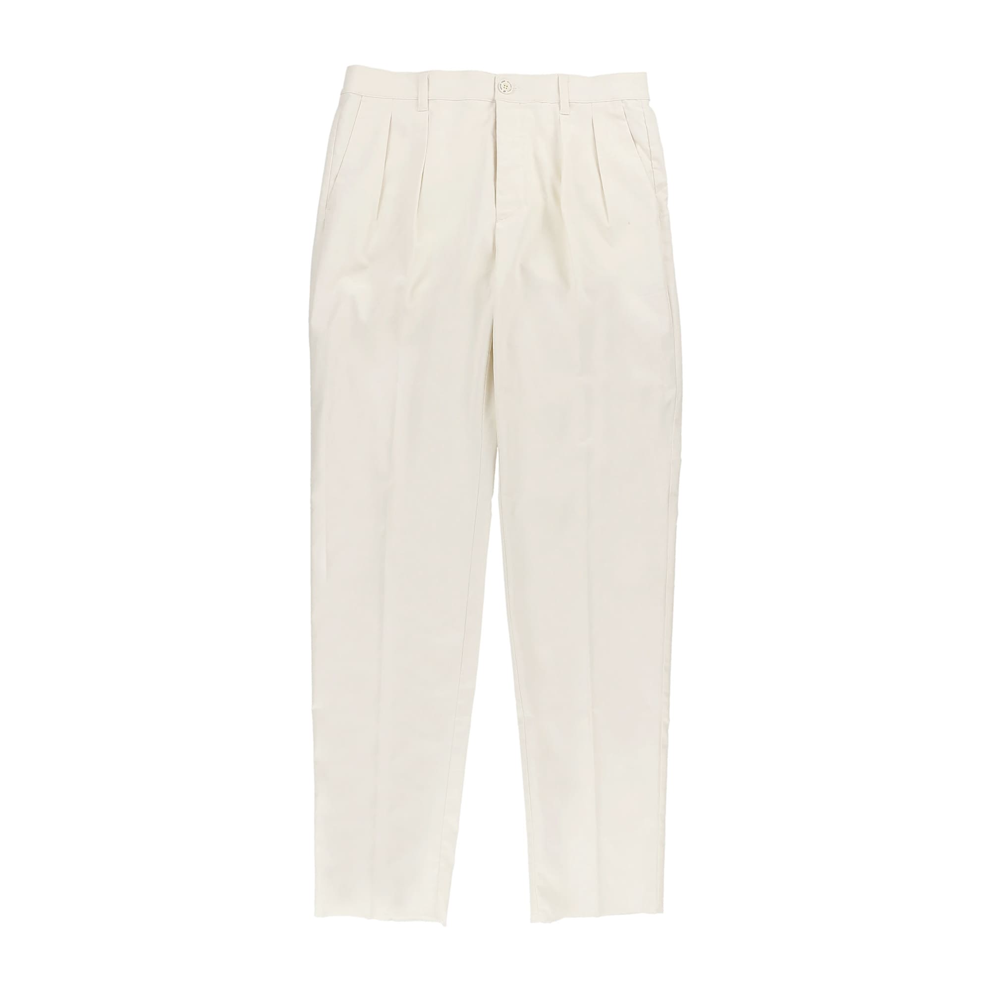 MENS クールマックスオックス ロングパンツ オフホワイト 071432424 - ZOY OFFICIAL