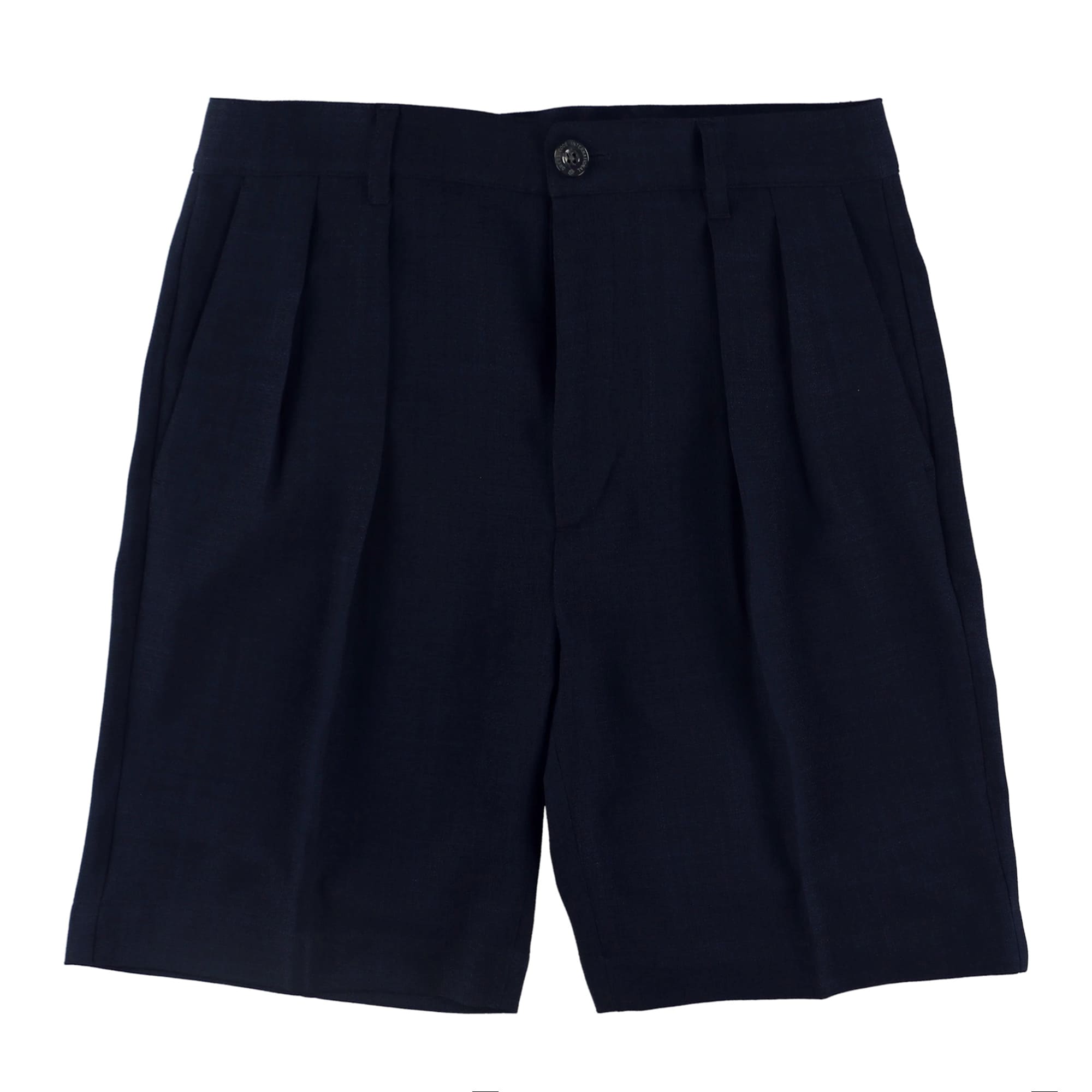 MENS ポリエステルダイドオックスフォード ハーフパンツ ネイビー 071432430 - ZOY OFFICIAL