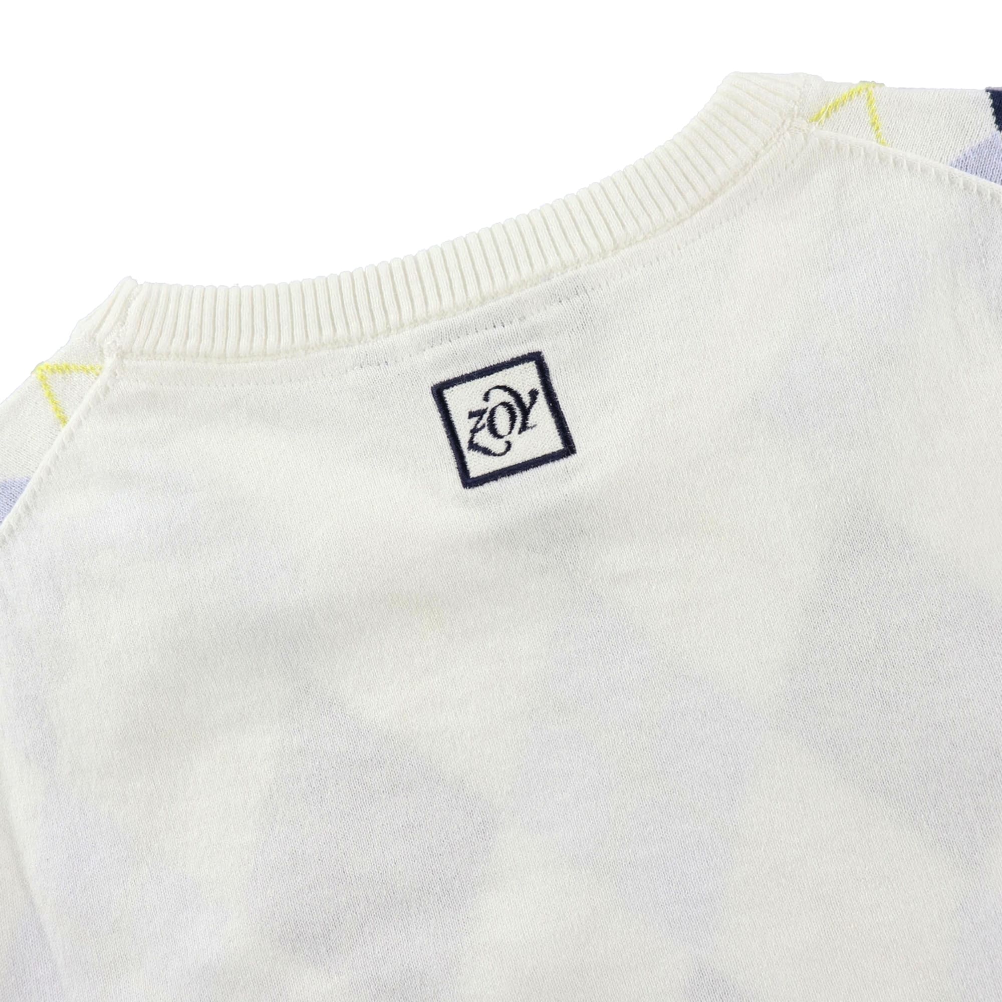 MENS アーガイル 長袖プルオーバー ローズ 071432710 - ZOY OFFICIAL