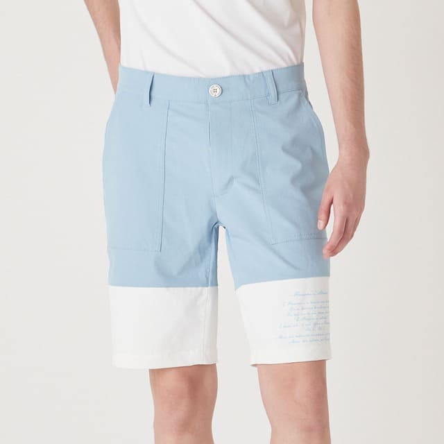 MENS チルドライ 2WAYストレッチ ショートパンツ ブルー 071422431 - ZOY OFFICIAL