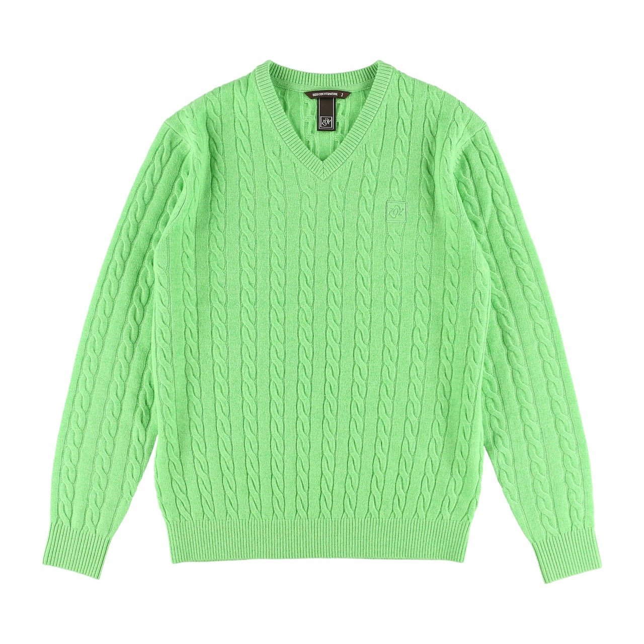 MENS CASHMERE プルオーバー キウイ 071424721 - ZOY OFFICIAL