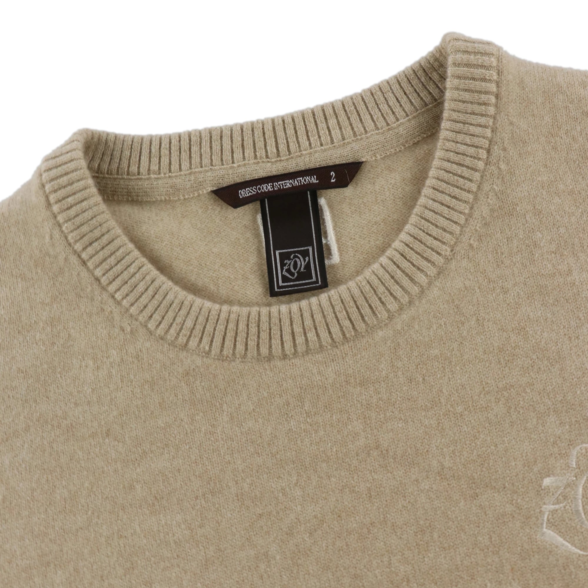 MENS プレミアムCASHMERE 長袖セーター ベージュヘザー 071434709 - ZOY OFFICIAL