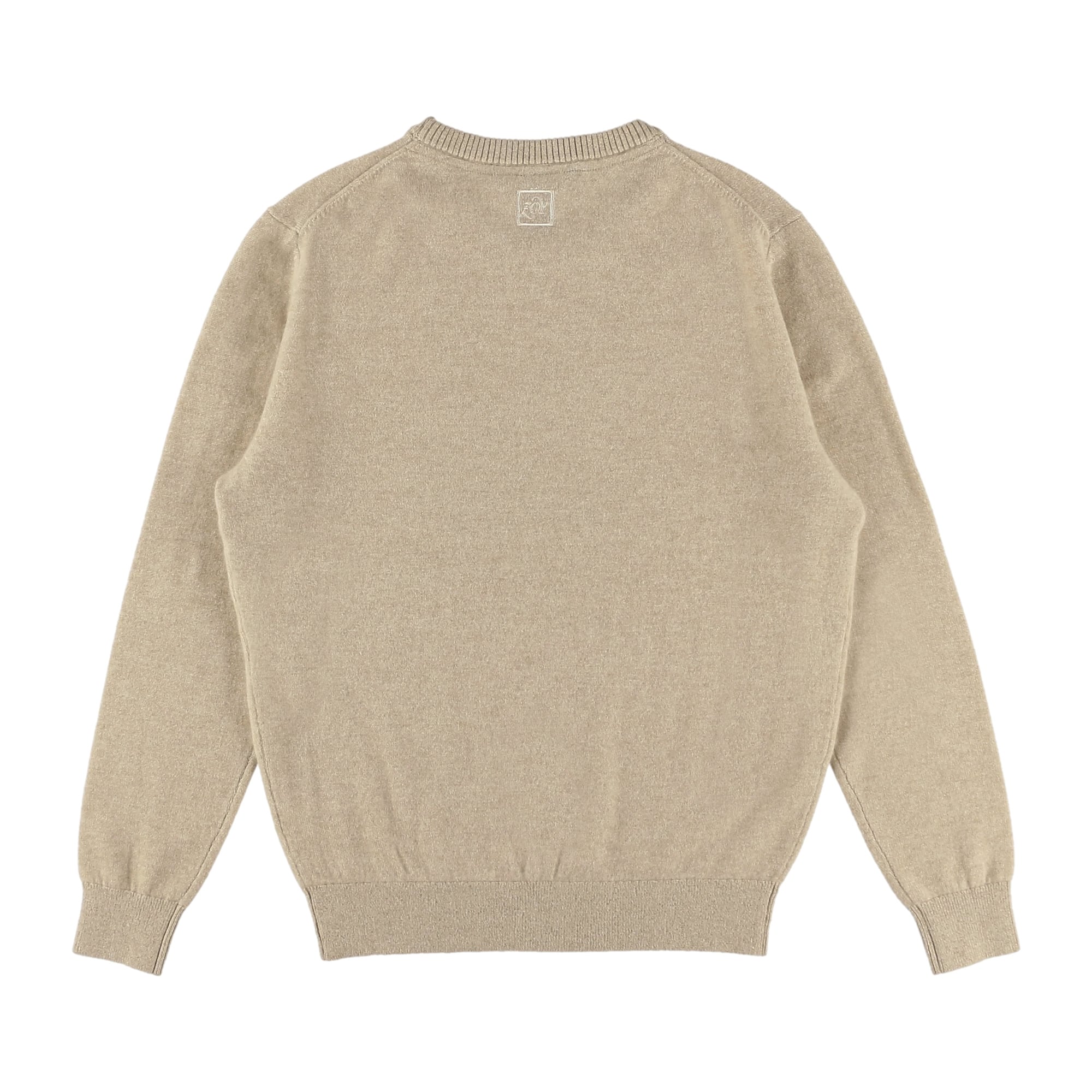 MENS プレミアムCASHMERE 長袖セーター ベージュヘザー 071434709 - ZOY OFFICIAL