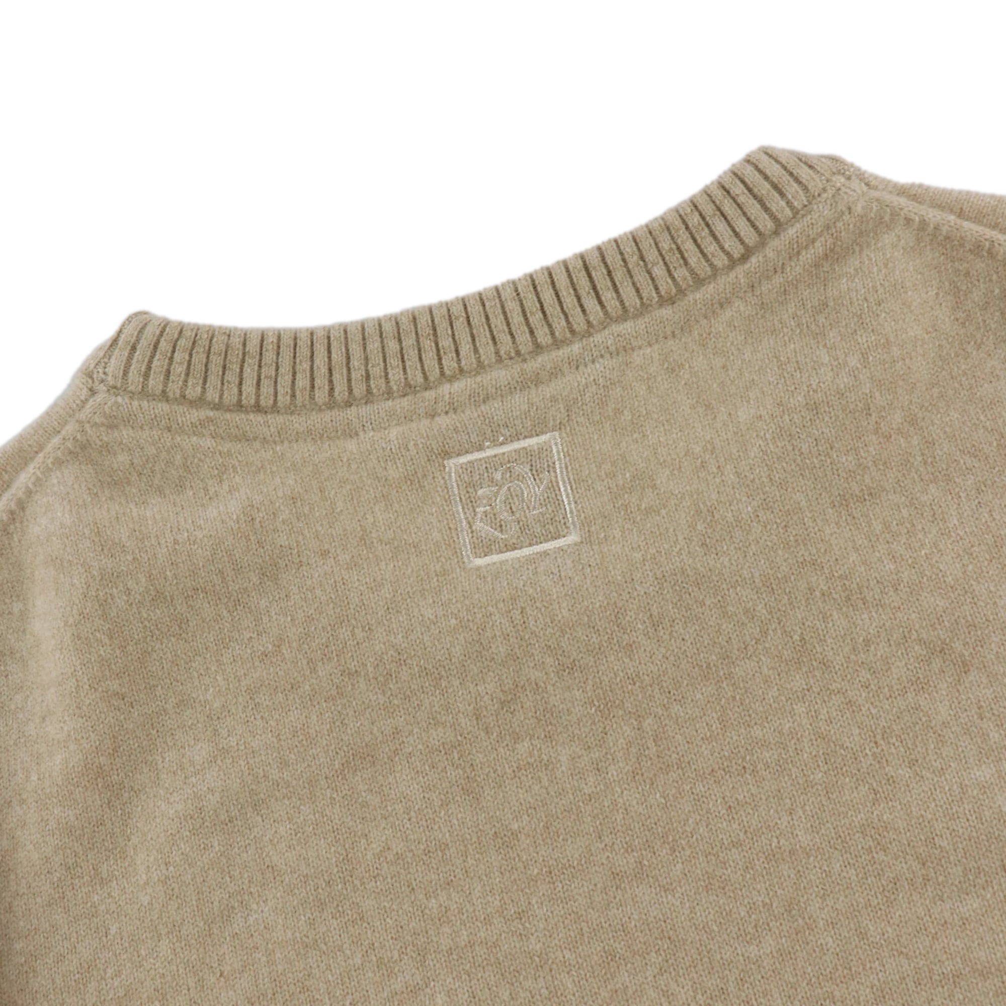 MEN プレミアムCASHMERE 長袖セーター グリーン