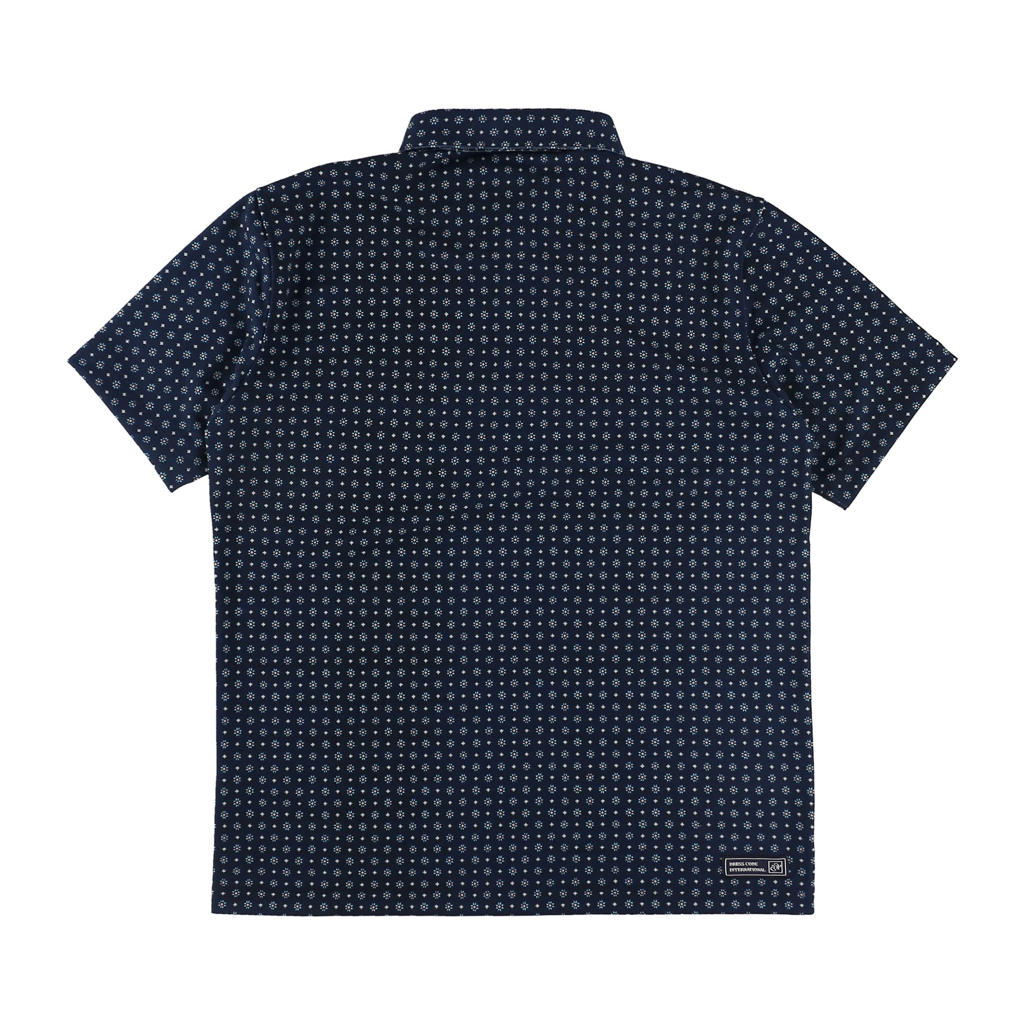 MENS 小紋柄PT 半袖シャツ ベージュ 071432020 - ZOY OFFICIAL