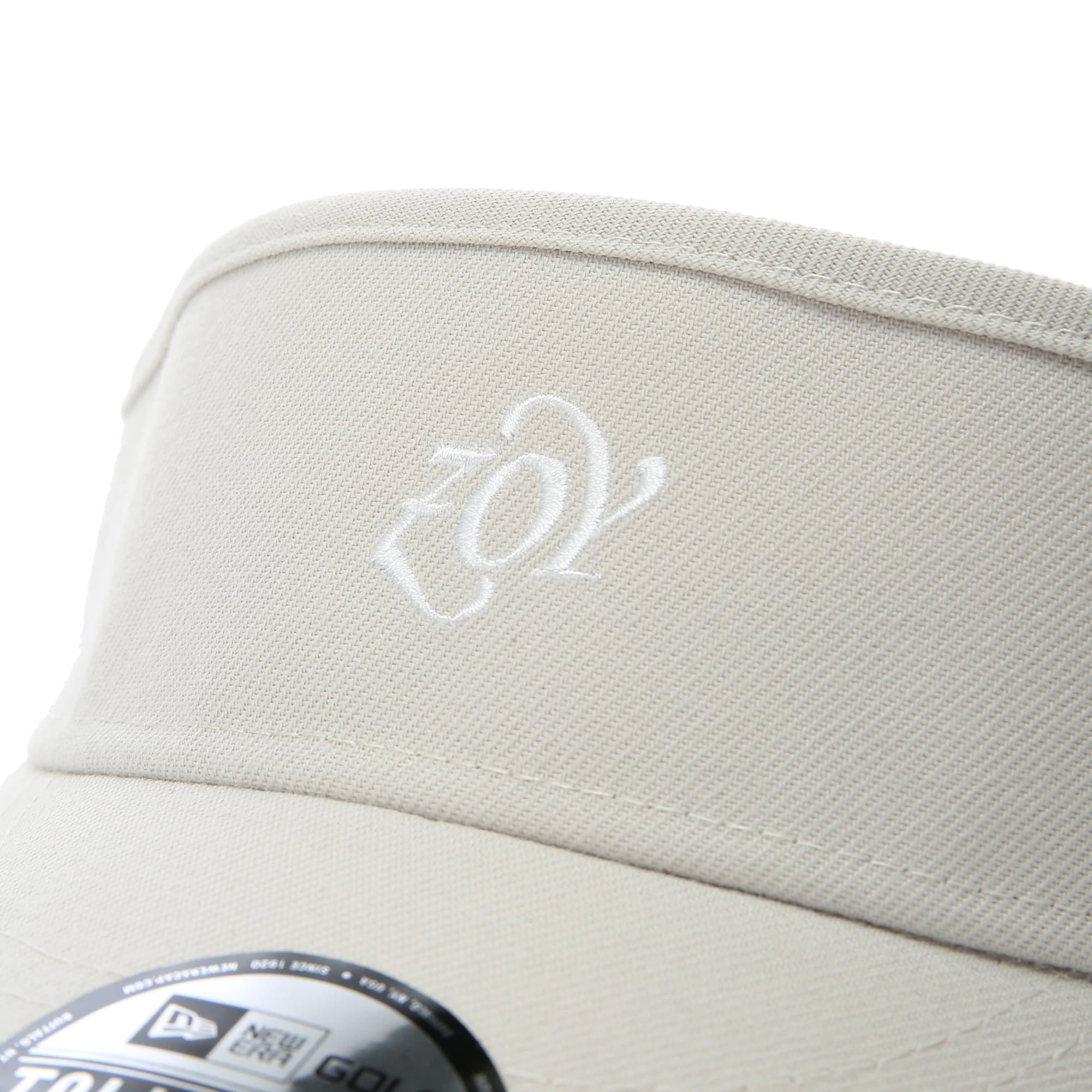 【NEW ERAコラボ】WOMENS NEW ERA TALL VISOR ベージュ 071779857 - ZOY OFFICIAL