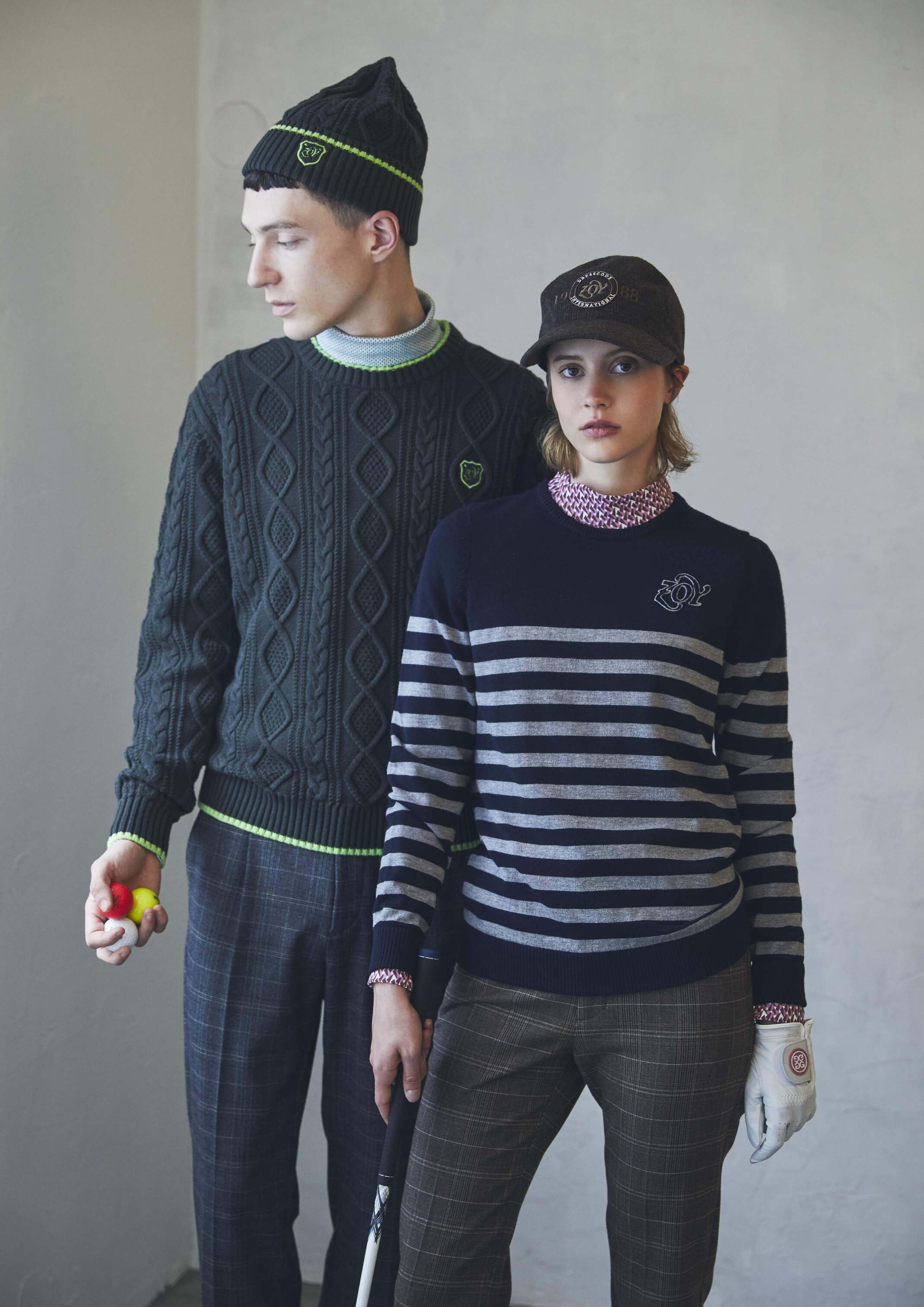 UNISEX クォーターゲージキャップ ブラウン 071789834 - ZOY OFFICIAL