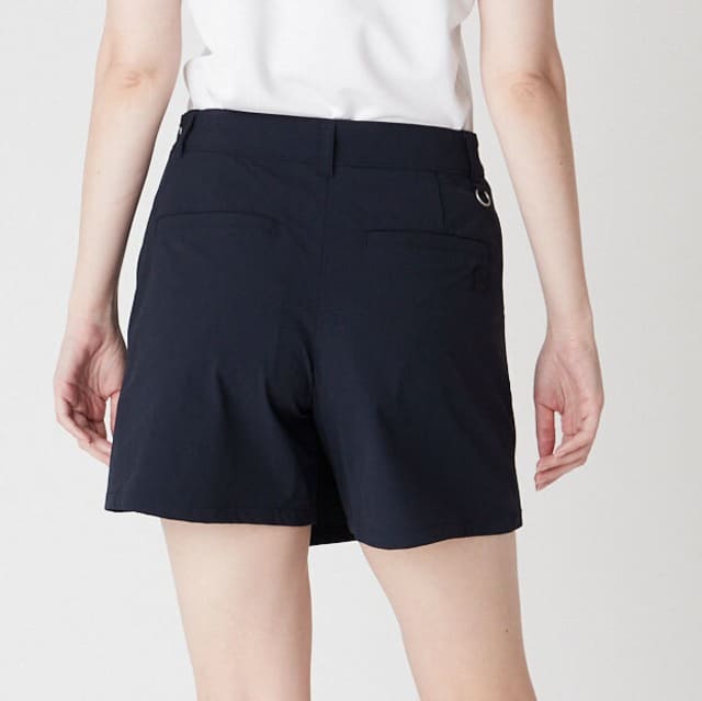 WOMENS マイクロリップストレッチ キュロット ダークネイビー 071622418 - ZOY OFFICIAL