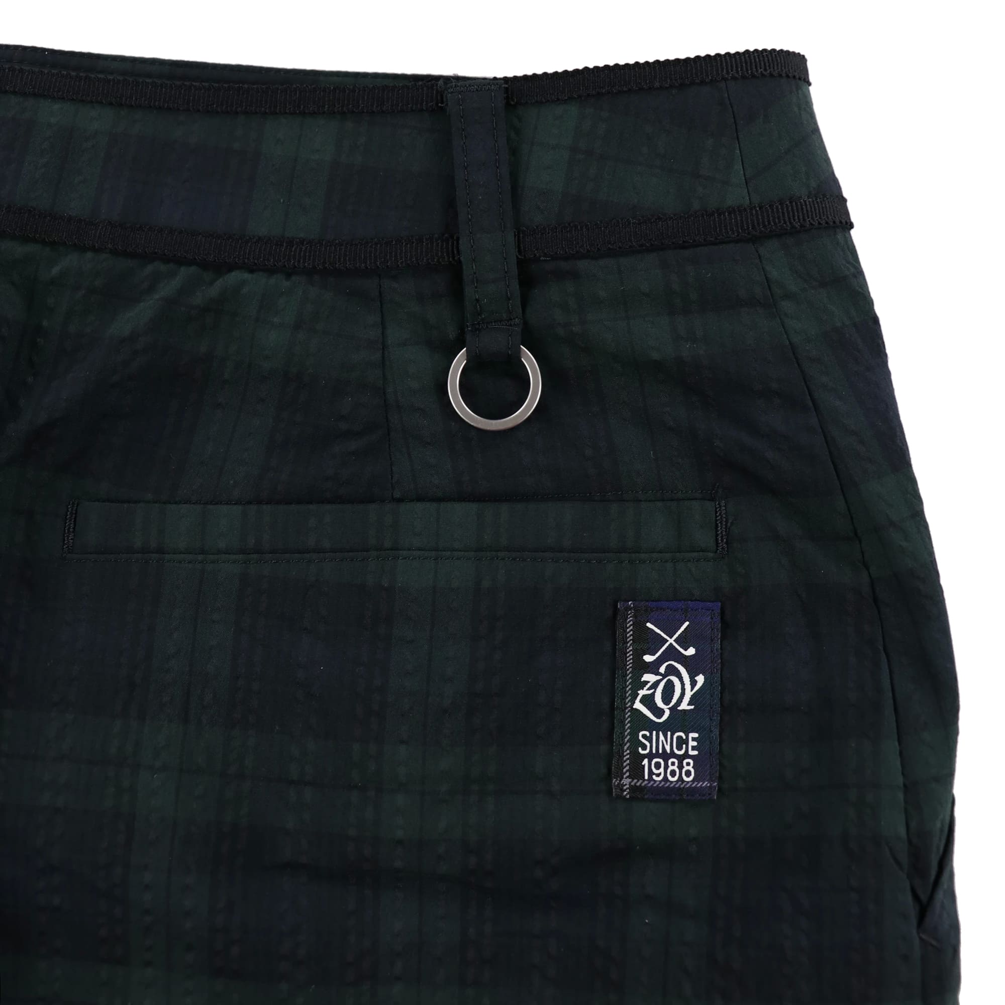 WOMENS クールマックスサッカー スカート マドラスチェック 071632321 - ZOY OFFICIAL