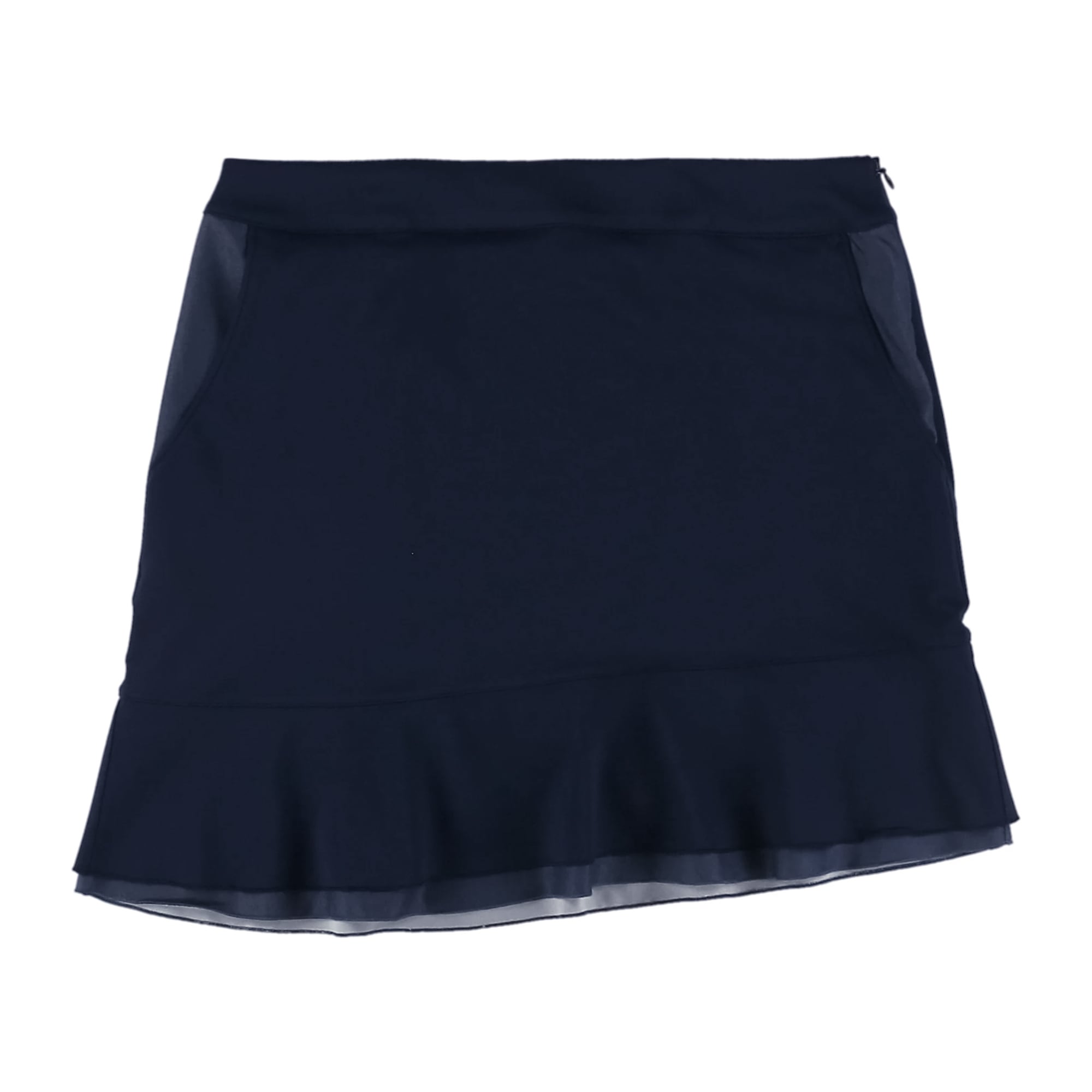 WOMENS ストレッチ ピンメッシュ スカート ネイビー 071632343 - ZOY OFFICIAL