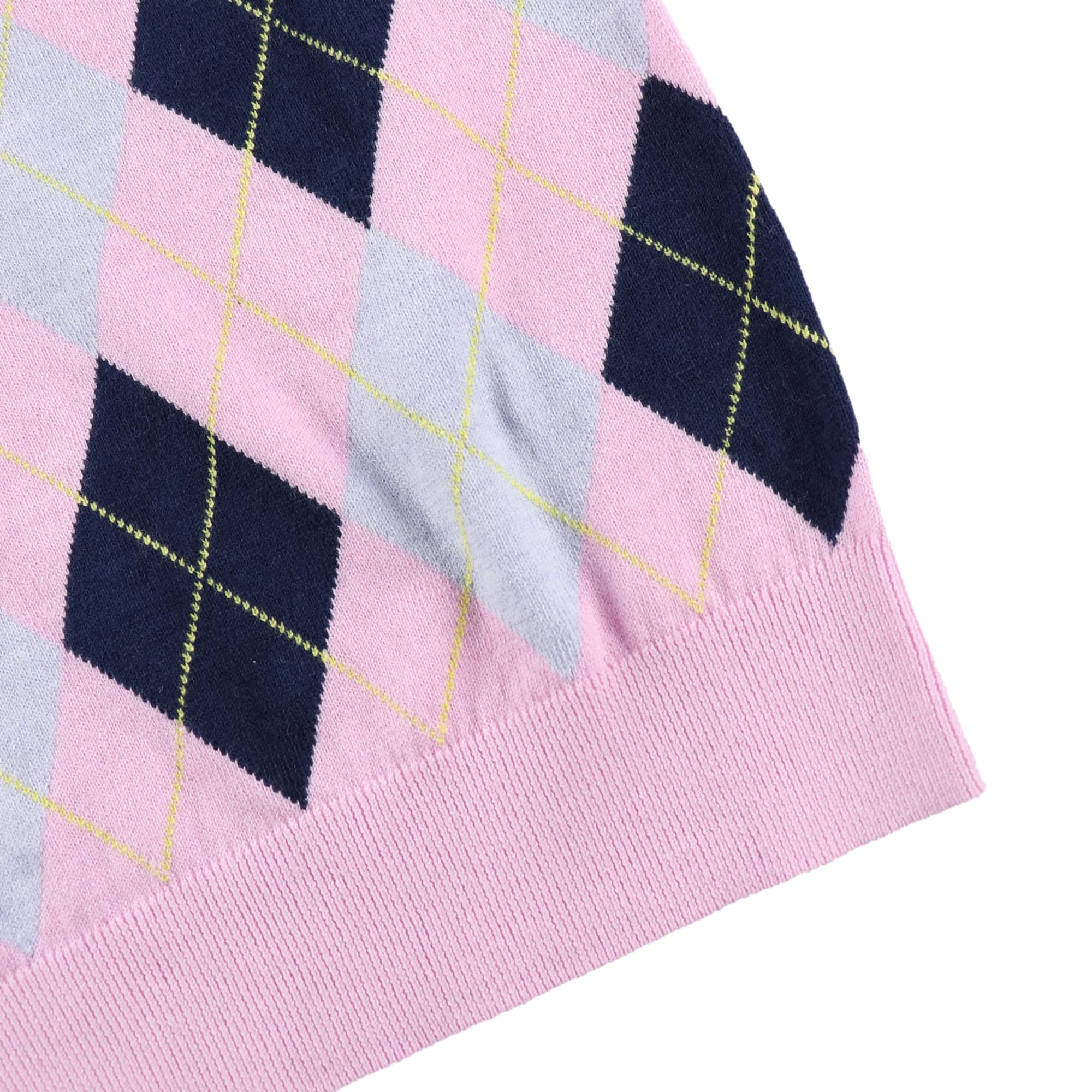 WOMENS アーガイル 長袖プルオーバー ホワイト 071632710 - ZOY OFFICIAL