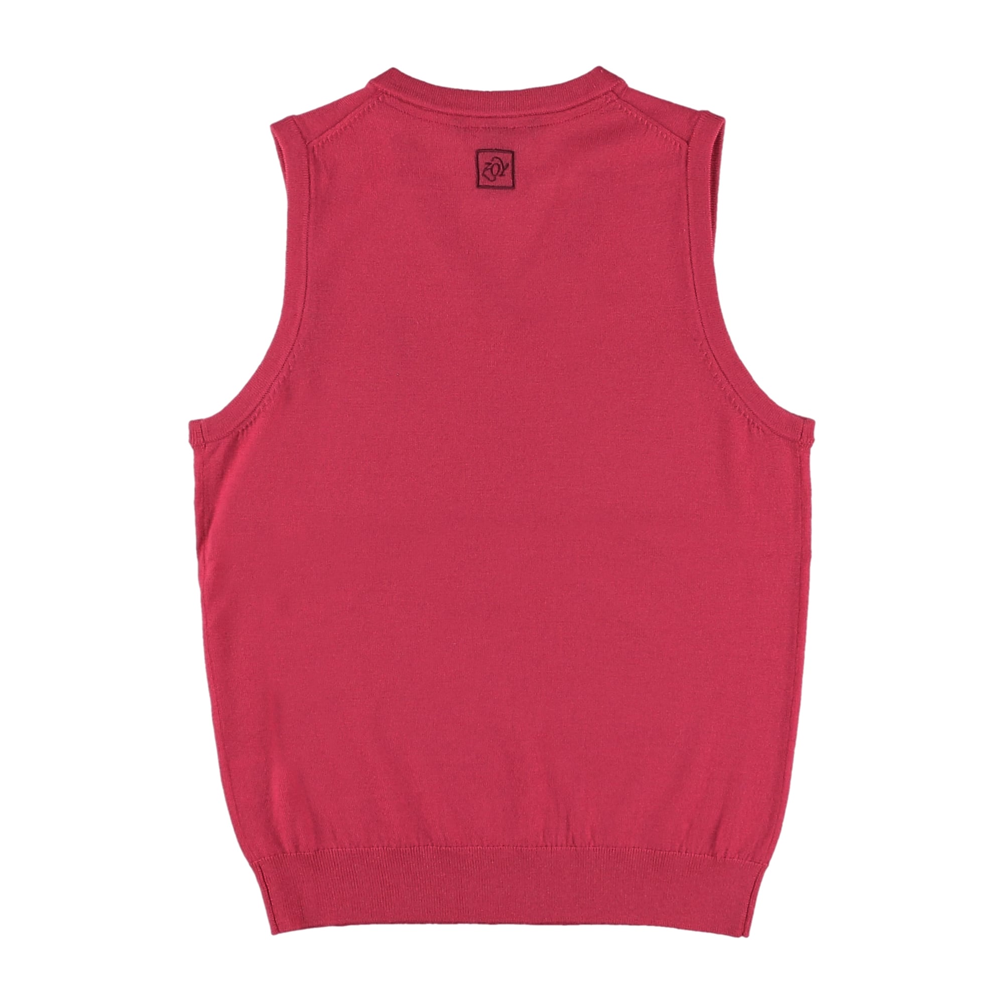 WOMENS CASHWOOL ニットベスト パープル 071634718 - ZOY OFFICIAL
