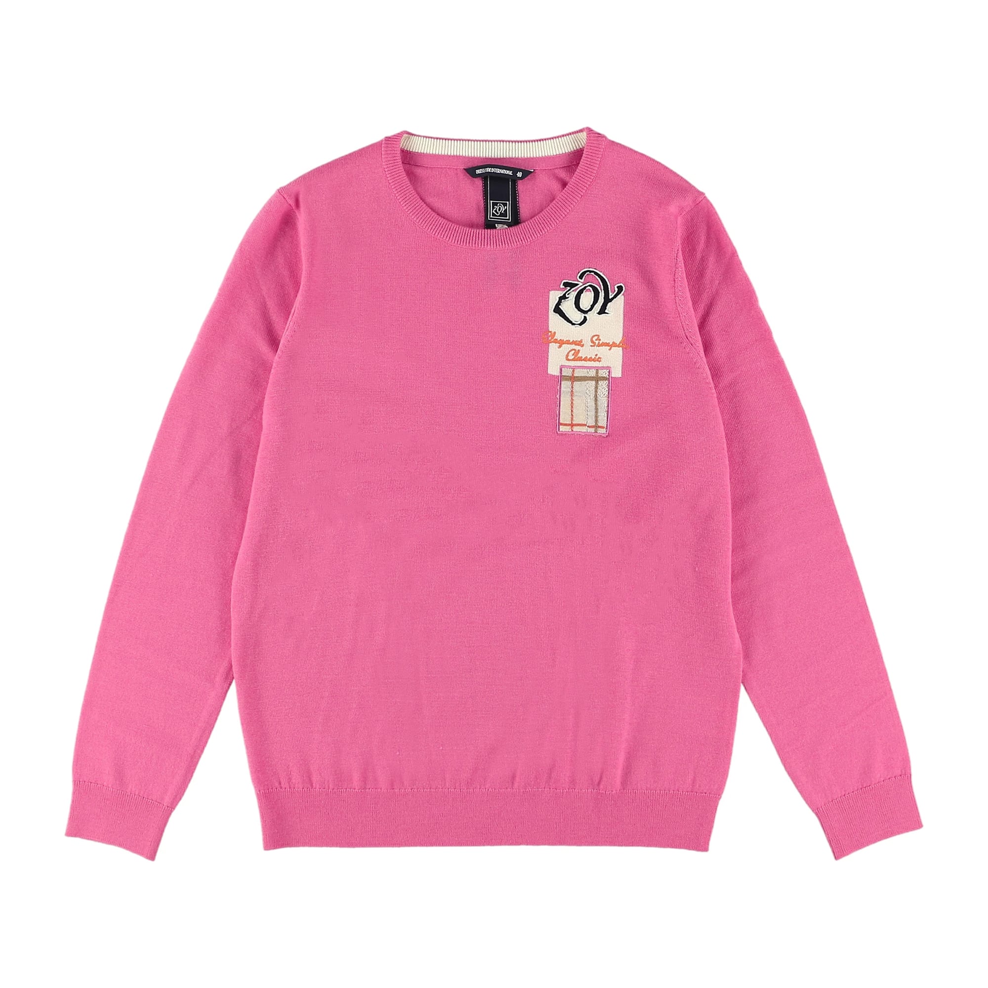 AW】WOMENS CASHWOOL SWE プルオーバー ピンク 071624712