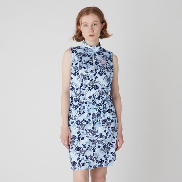 WOMENS LENARDSフラワープリント ワンピース ブルー 071222551 - ZOY OFFICIAL