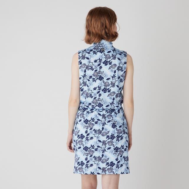 WOMENS LENARDSフラワープリント ワンピース ブルー 071222551 - ZOY OFFICIAL