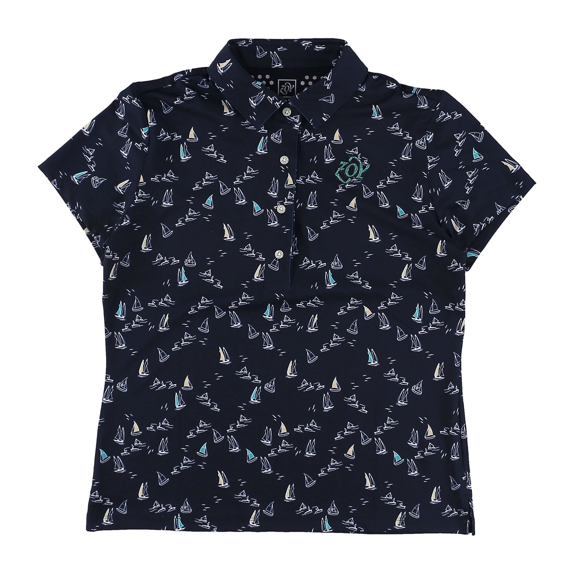 WOMENS ヨットPT 半袖ポロシャツ ネイビー 071632032 - ZOY OFFICIAL
